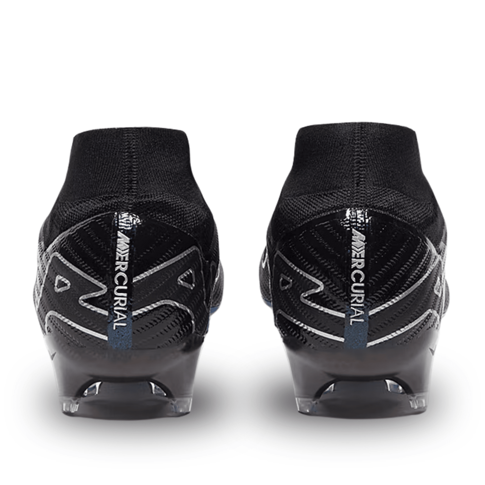 Nike Zoom Mercurial Superfly 9 Elite Firm Ground Firm Ground Soccer Cleat (Black/Chrome/Hyper Royal) | SoccerWearhouse