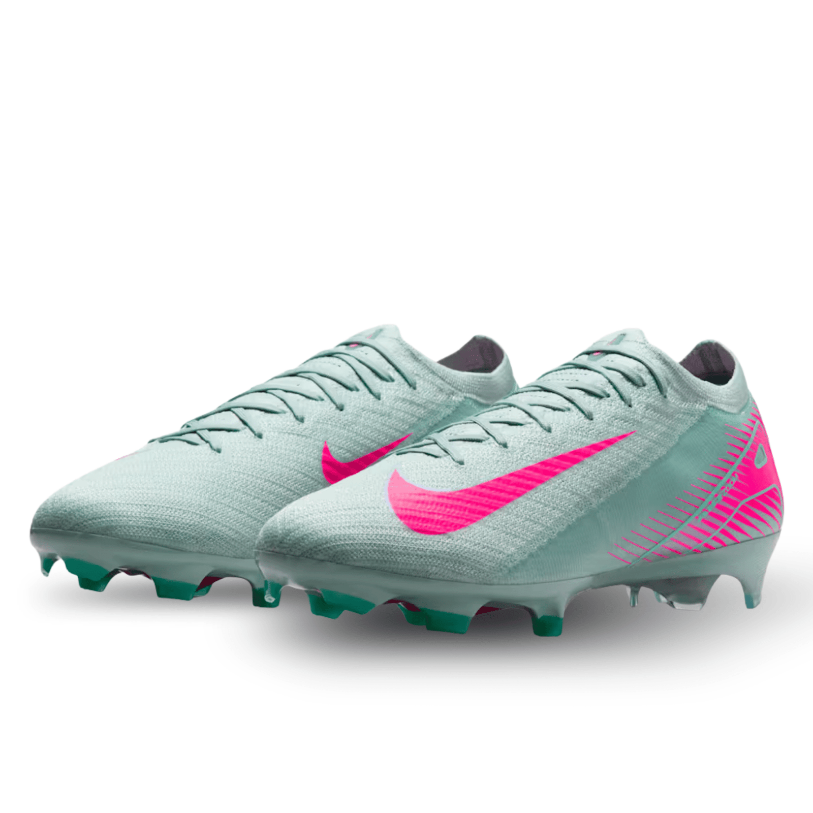 Nike Zoom Mercurial Vapor 16 Elite FG Soccer Cleats (Ocean Cube/Pink Blast) | SoccerWearhouse