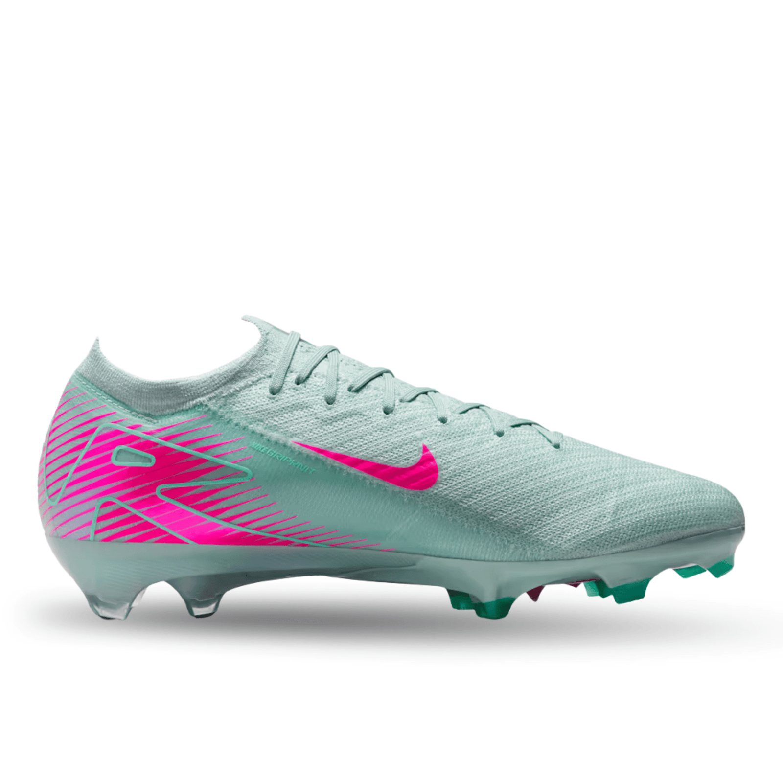 Nike Zoom Mercurial Vapor 16 Elite FG Soccer Cleats (Ocean Cube/Pink Blast) | SoccerWearhouse