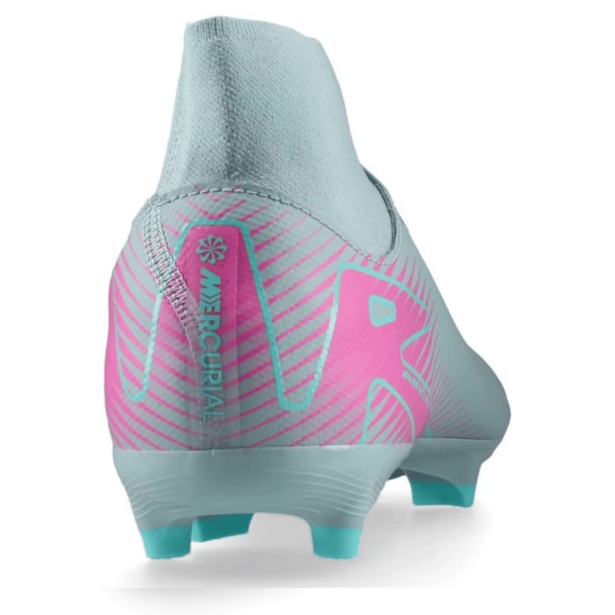 Nike Zoom Superfly 10 Academy FG/MG Soccer Cleats (Ocean Cube/Pink Blast) | SoccerWearhouse