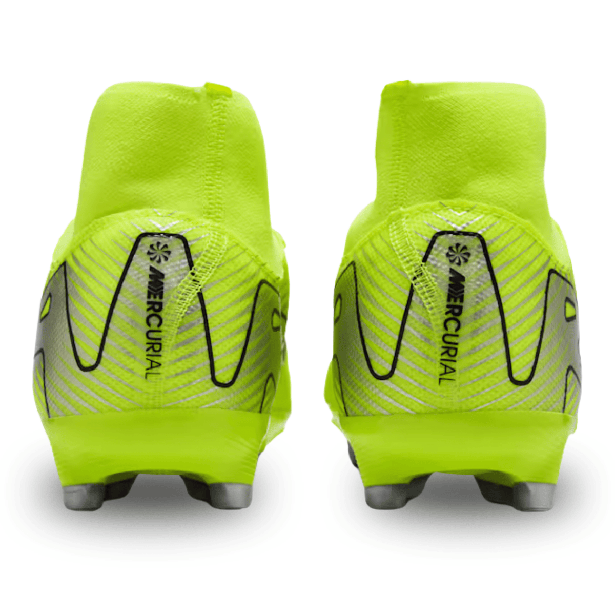 Nike Zoom Superfly 10 Academy FG/MG Soccer Cleats (Volt/Black) | SoccerWearhouse