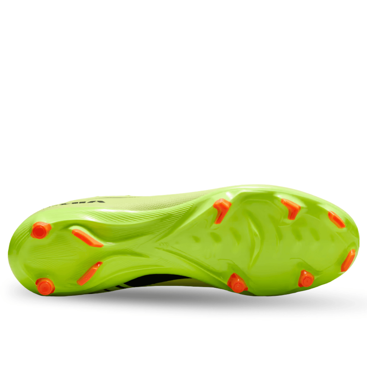 Nike Zoom Superfly 10 Academy Firm Ground/Multi Ground Soccer Cleats (Limelight/Volt - Hyper Crimson) | SoccerWearhouse