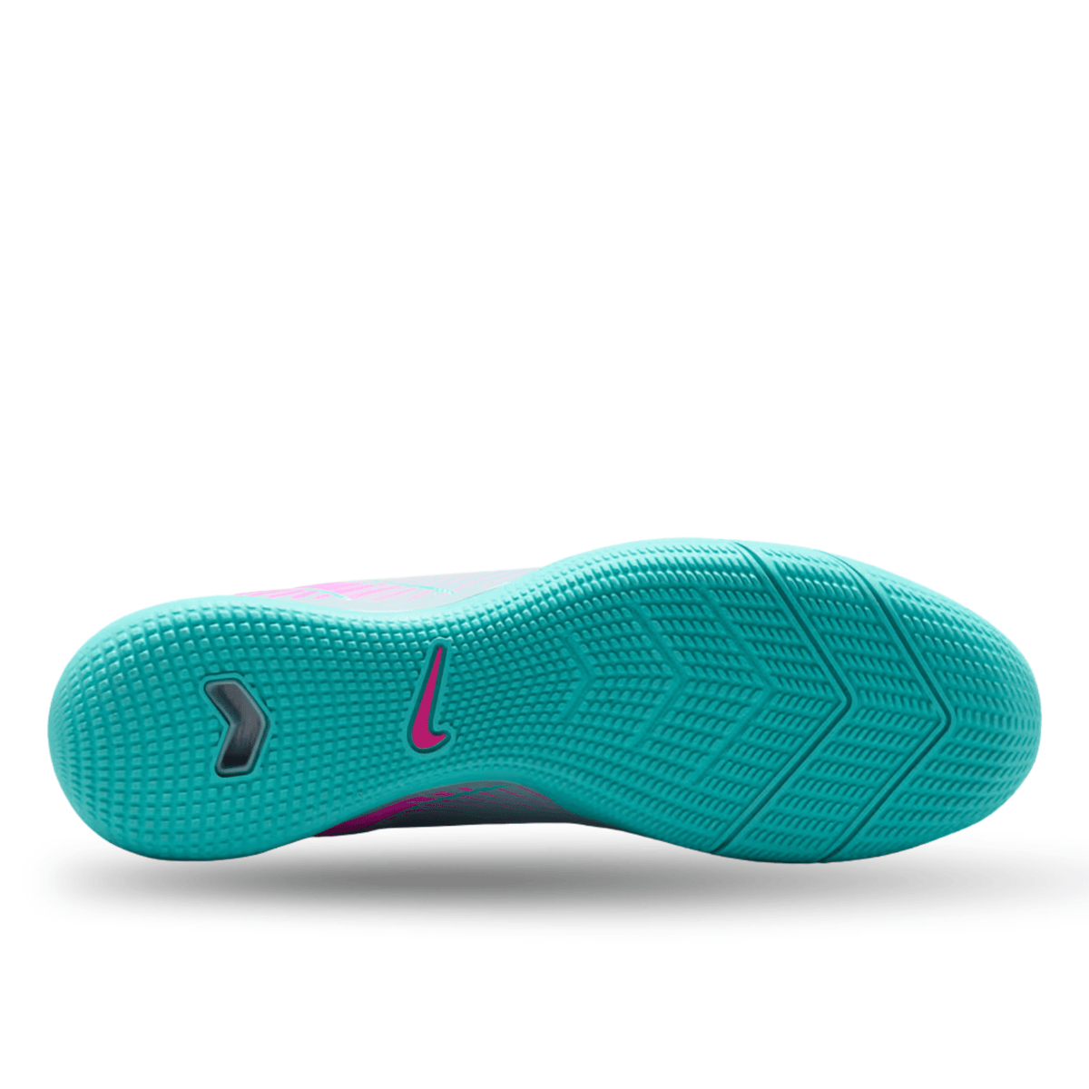 Nike Zoom Superfly 10 Academy IC Indoor Soccer Shoes (Ocean Cube/Pink Blast) | SoccerWearhouse