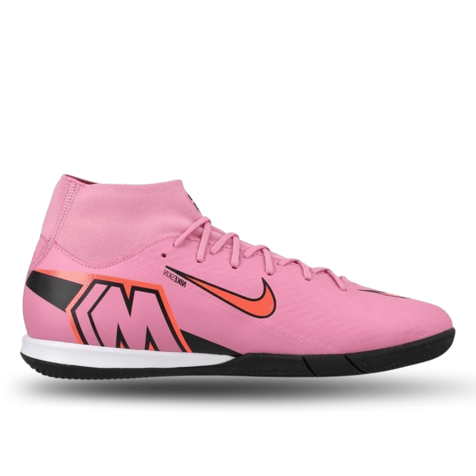 Nike Zoom Superfly 10 Academy Indoor Soccer Shoes (Magic Flamingo/Black) | SoccerWearhouse