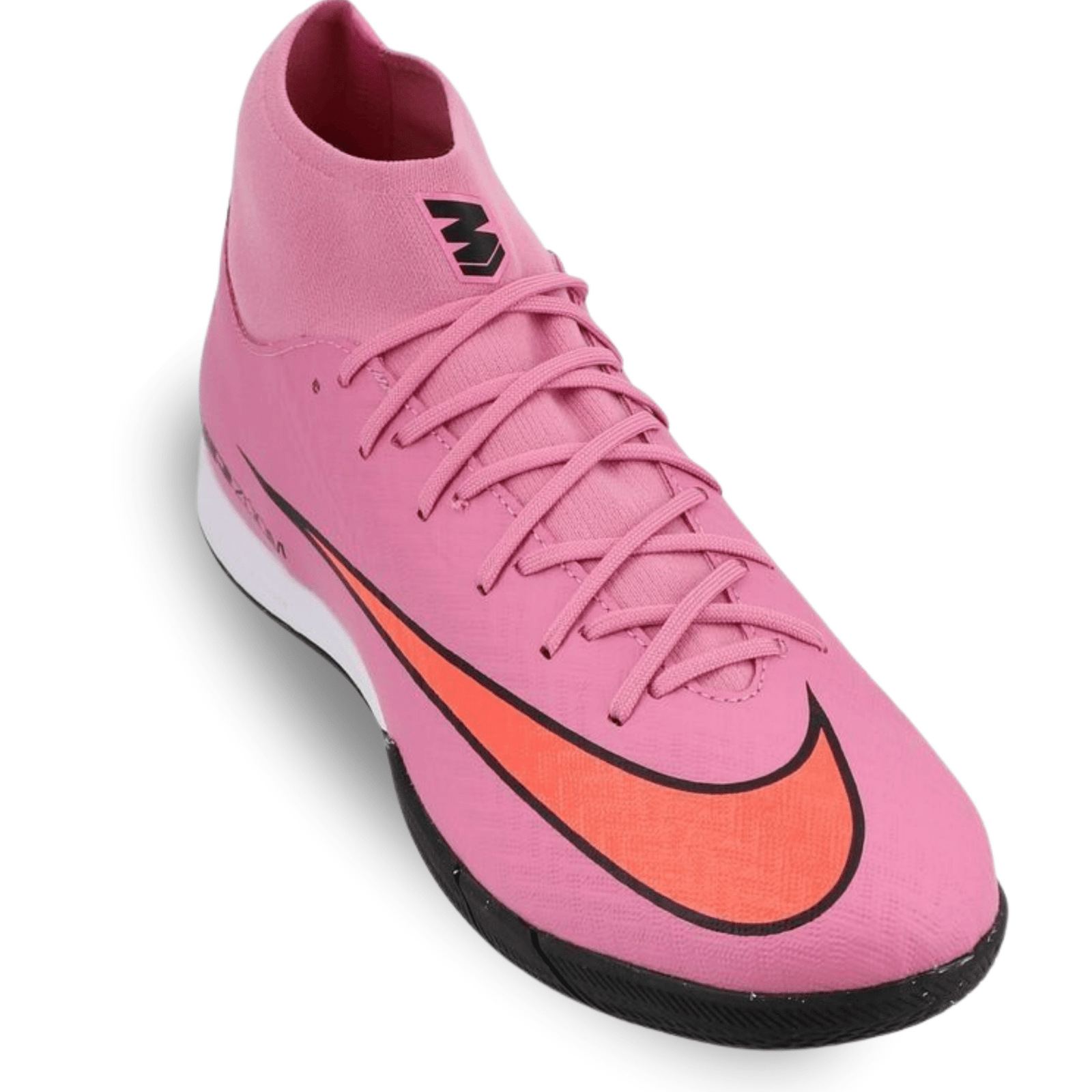 Nike Zoom Superfly 10 Academy Indoor Soccer Shoes (Magic Flamingo/Black) | SoccerWearhouse