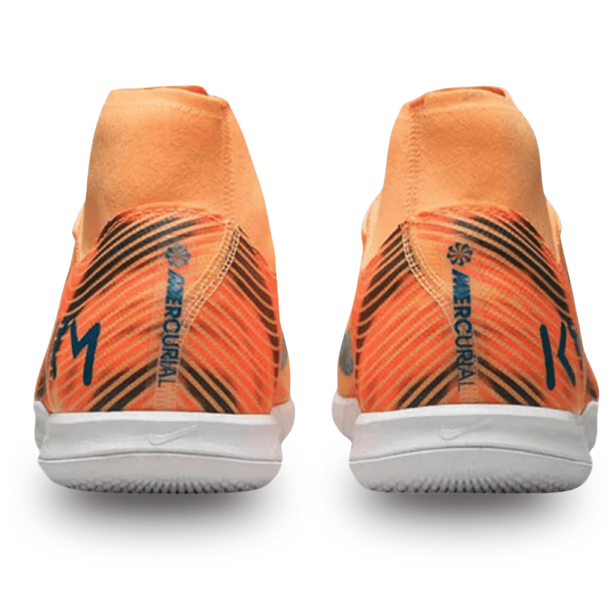 Nike Zoom Superfly 10 Academy KM Indoor Soccer Shoes (Melon Tint/Neo Turq/Igloo) | SoccerWearhouse