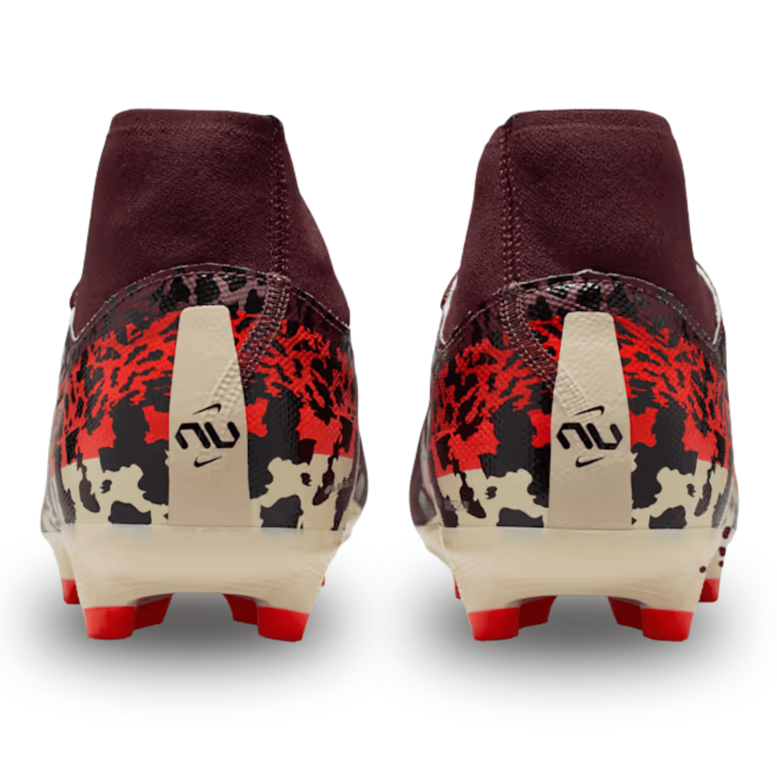 Nike Zoom Superfly 10 Academy NU3 FG/MG Soccer Cleats (Burgundy Crush/Metallic Silver) | SoccerWearhouse