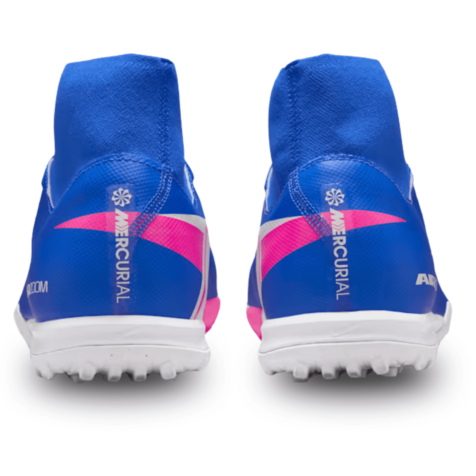 Nike Zoom Superfly 10 Academy Turf Soccer Shoes (Racer Blue/White) | SoccerWearhouse