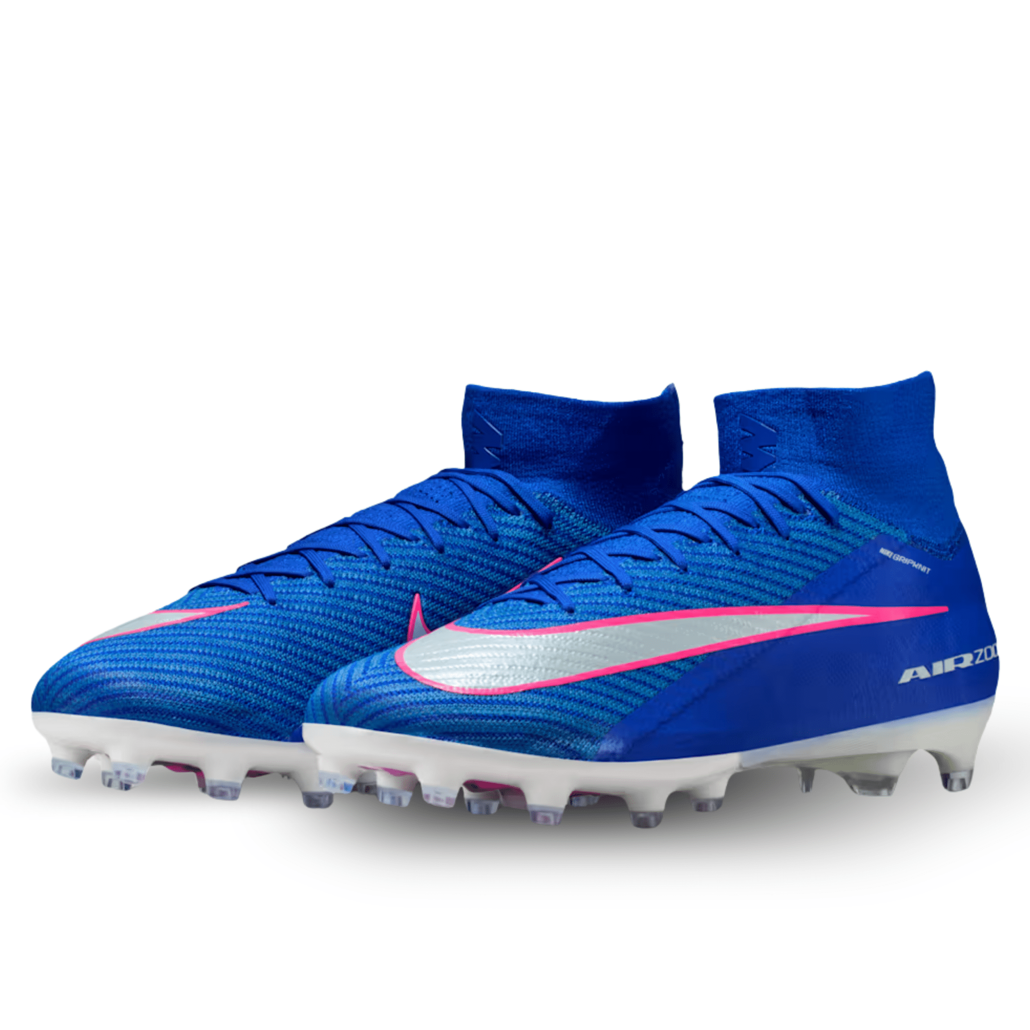 Nike Zoom Superfly 10 Elite AG-Pro Soccer Cleats (Racer Blue/White) Nike Zoom Superfly 10 Elite AG-Pro Soccer Cleats (Racer Blue/White)