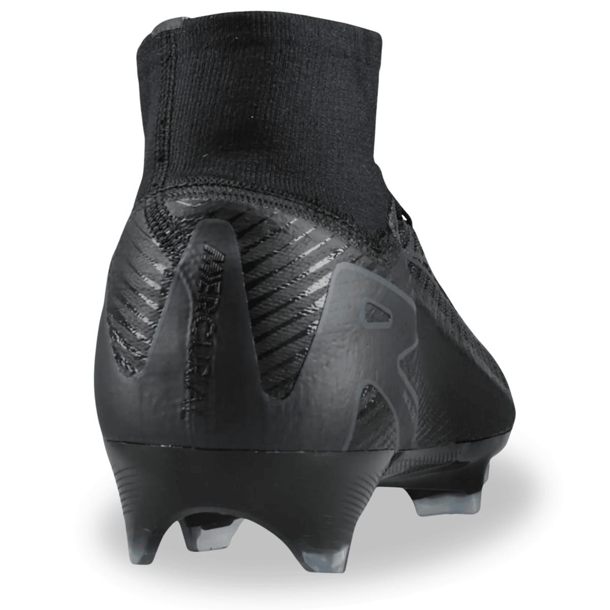 Nike Zoom Superfly 10 Elite FG Soccer Cleats (Black/Black - Deep Jungle) | SoccerWearhouse