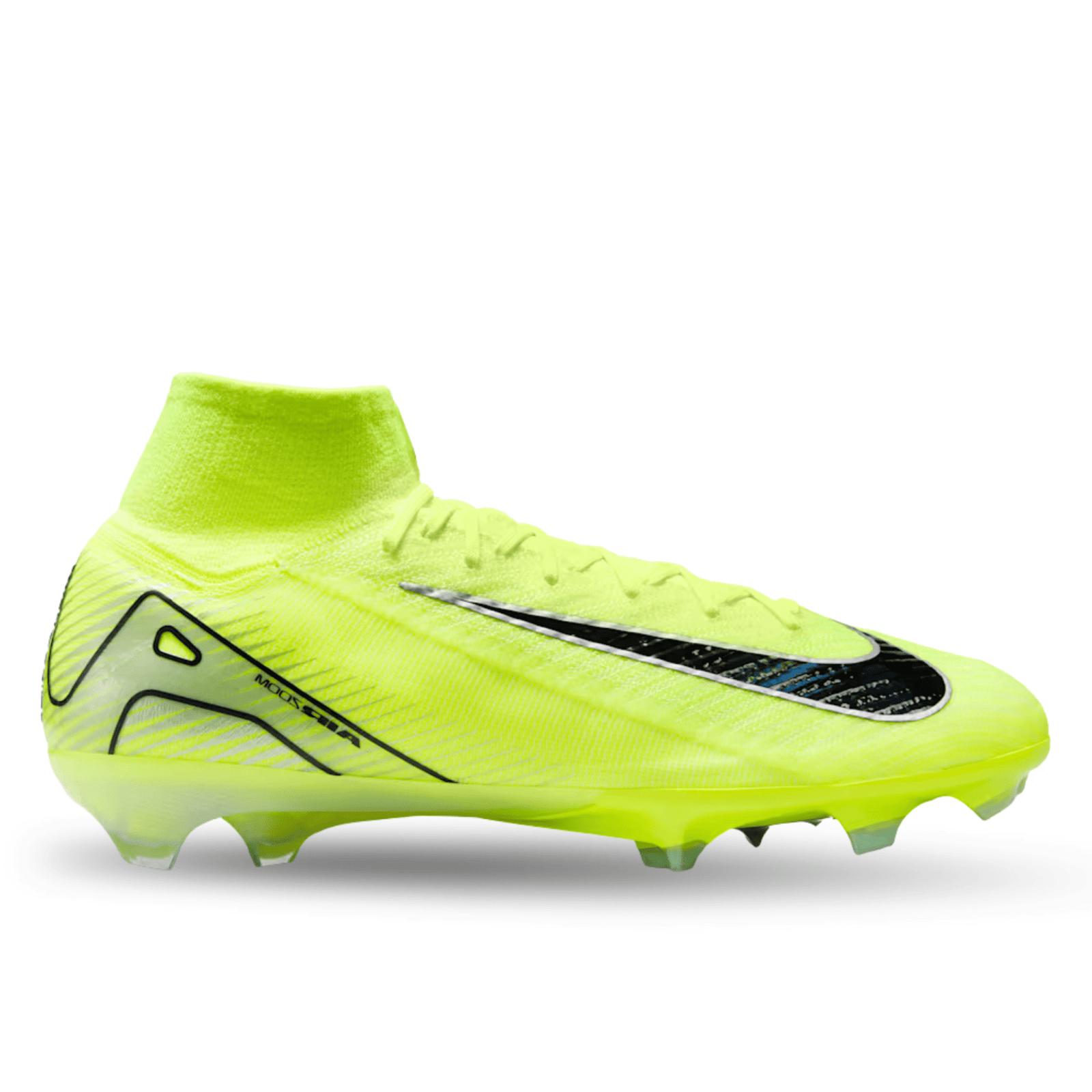 Nike Zoom Superfly 10 Elite FG Soccer Cleats (Volt/Black) | SoccerWearhouse