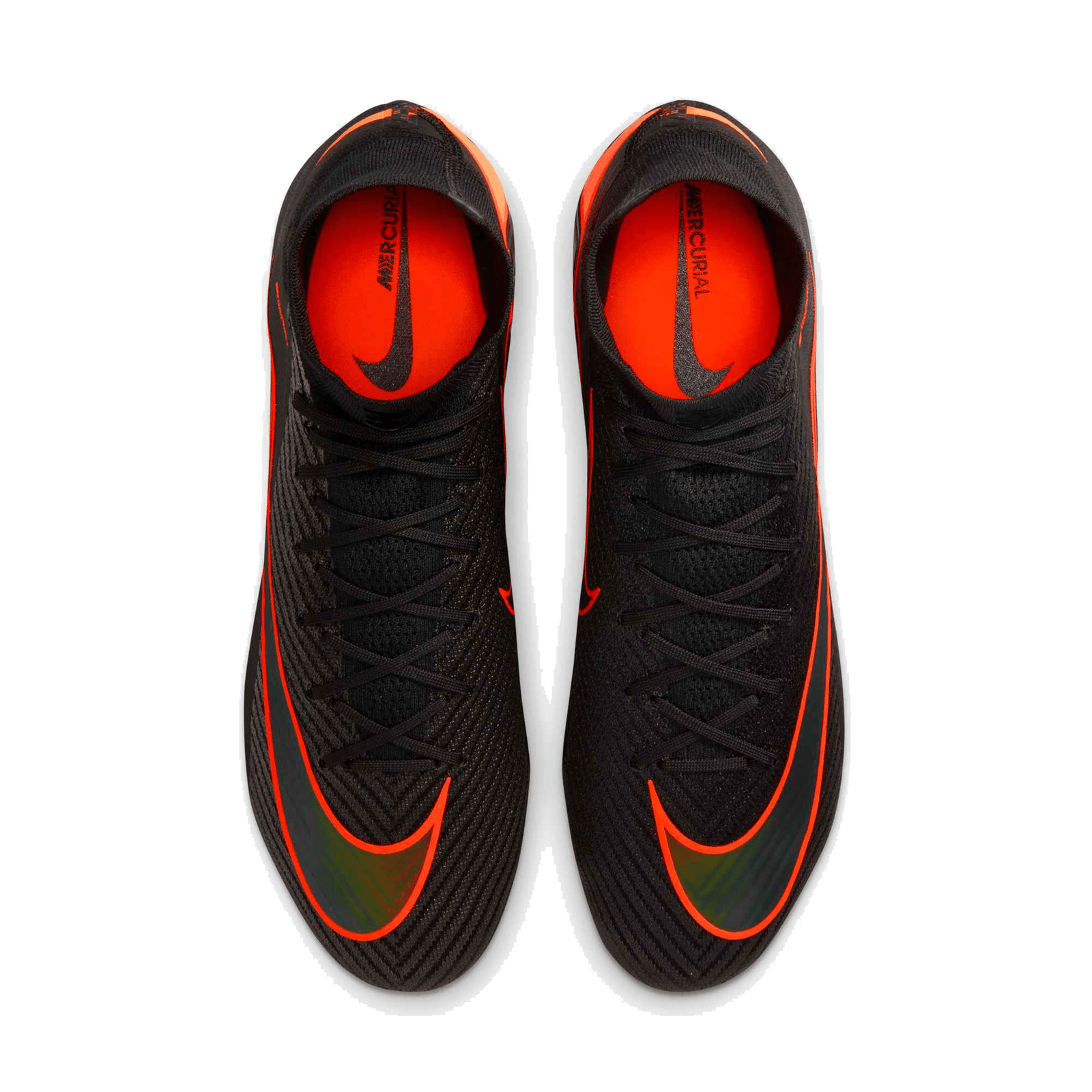 Nike Zoom Superfly 10 Elite LV8 FG Soccer Cleats (Black/Hyper Crimson) | SoccerWearhouse