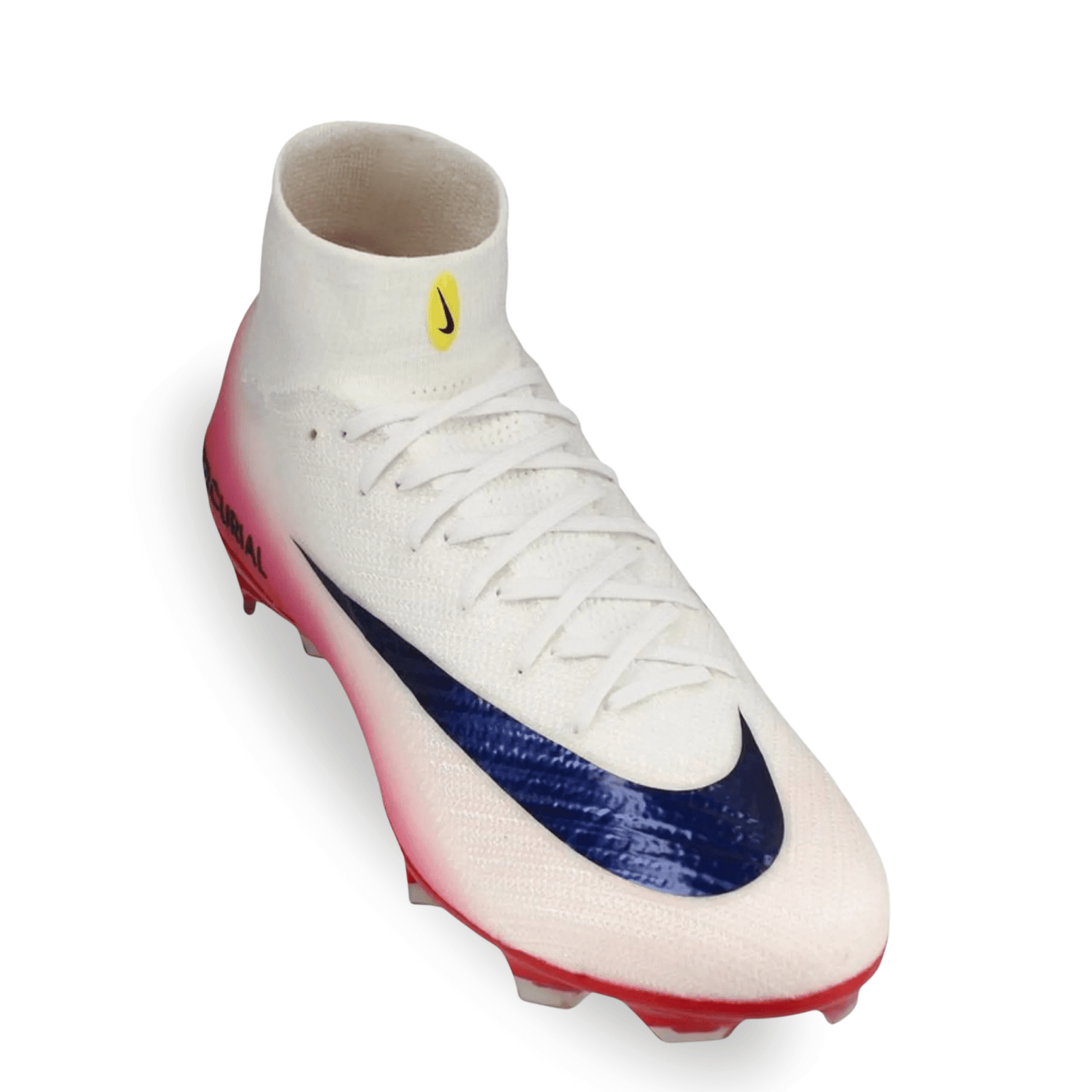 Nike Zoom Superfly 10 LV8 Elite Firm Ground Soccer Cleats (University Red/Dark Obsidian) | SoccerWearhouse