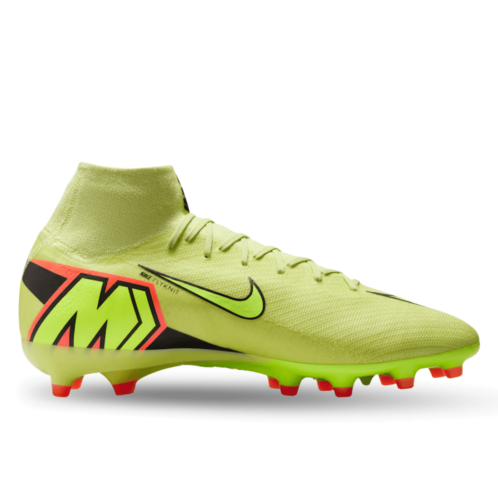 Nike Zoom Superfly 10 Pro Artificial Grass - Pro Soccer Cleats (Limelight/Volt/Hyper Crimson) | SoccerWearhouse