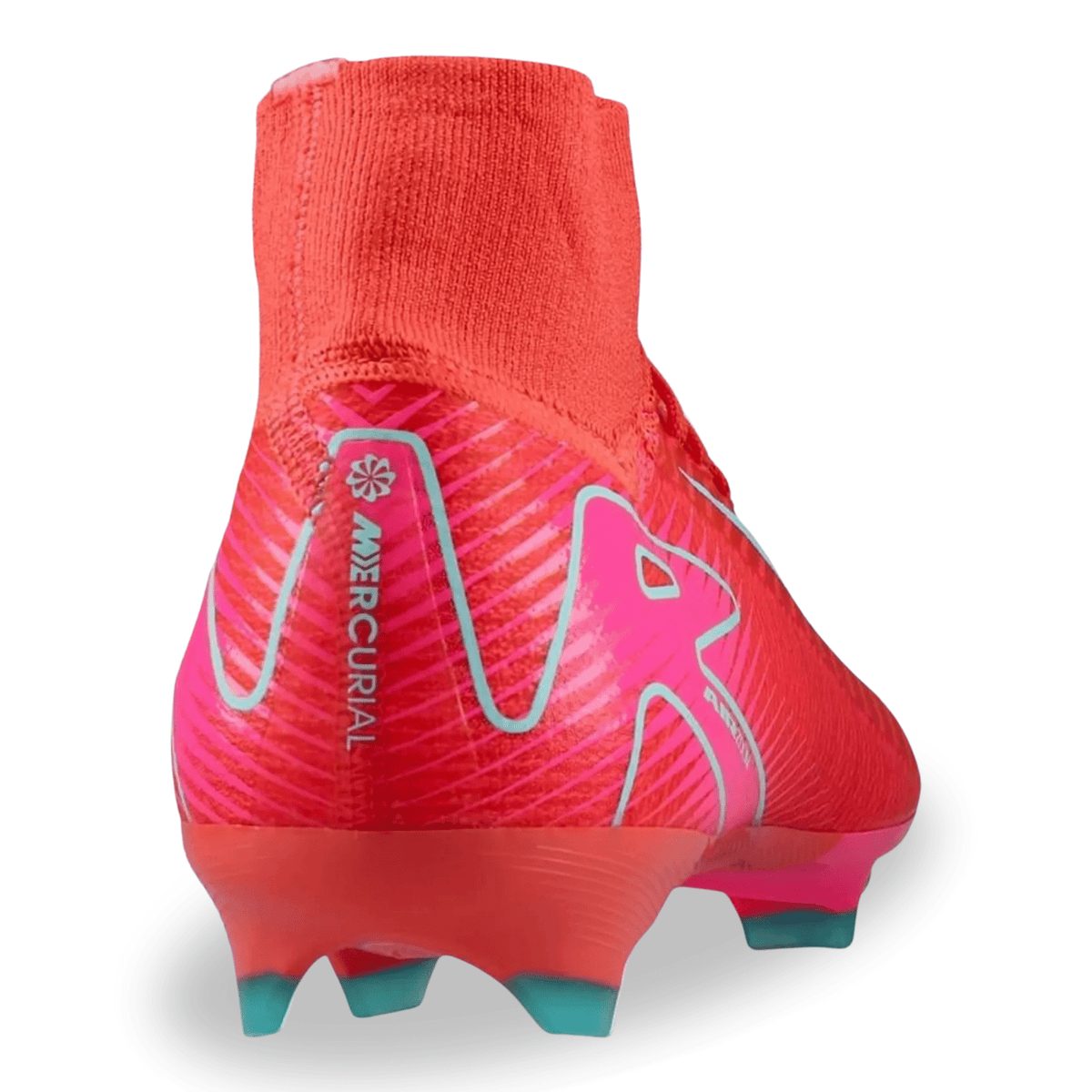 Nike Zoom Superfly 10 Pro FG Soccer Cleat (Ember Glow/Aurora Green) | SoccerWearhouse