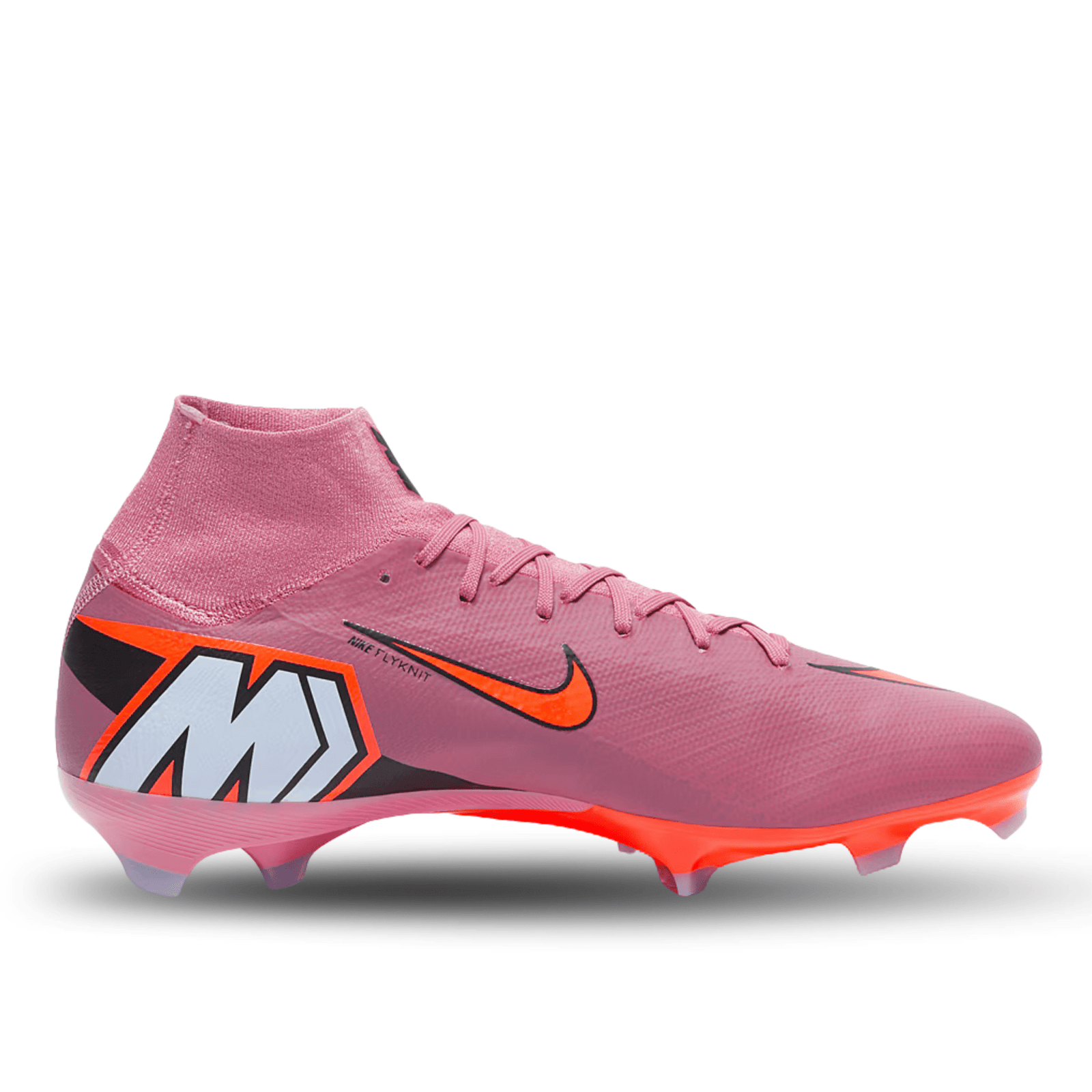 Nike Zoom Superfly 10 Pro Firm Ground Soccer Cleats (Magic Flamingo/Black/Total Crimson) | SoccerWearhouse