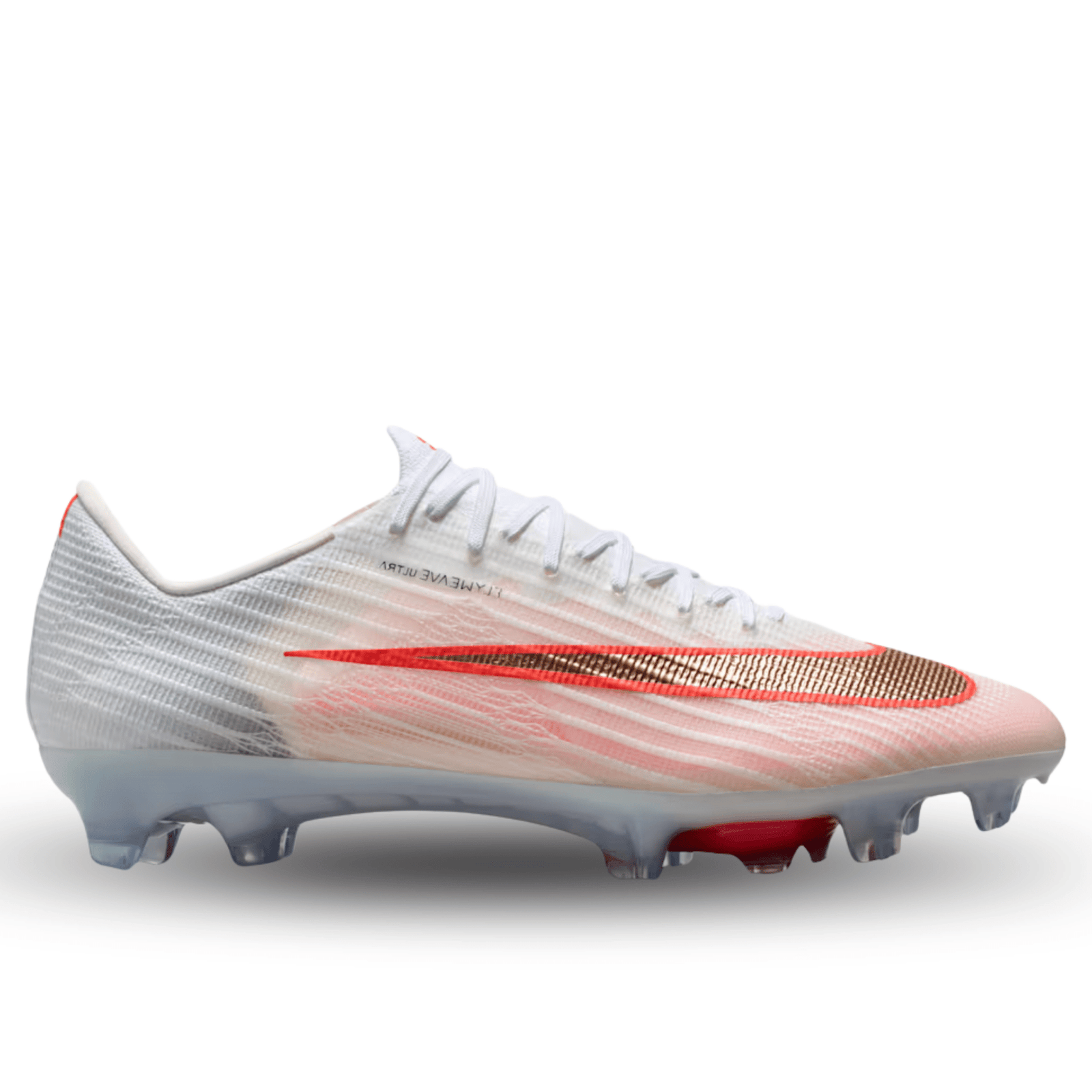 Nike Zoom Superfly 11 Elite FG Soccer Cleats (White/Blur/Bright Crimson) | SoccerWearhouse
