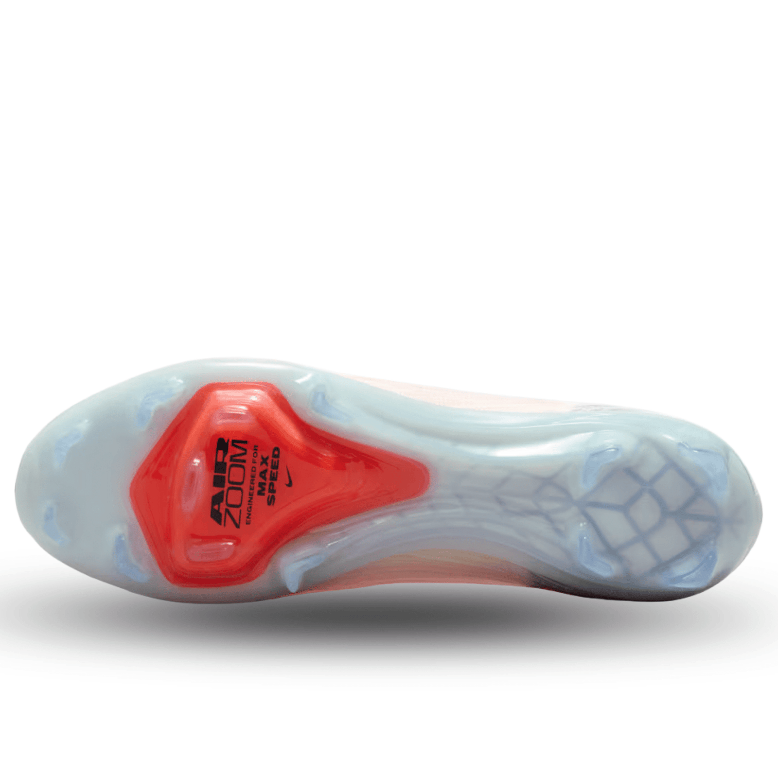 Nike Zoom Superfly 11 Elite FG Soccer Cleats (White/Blur/Bright Crimson) | SoccerWearhouse