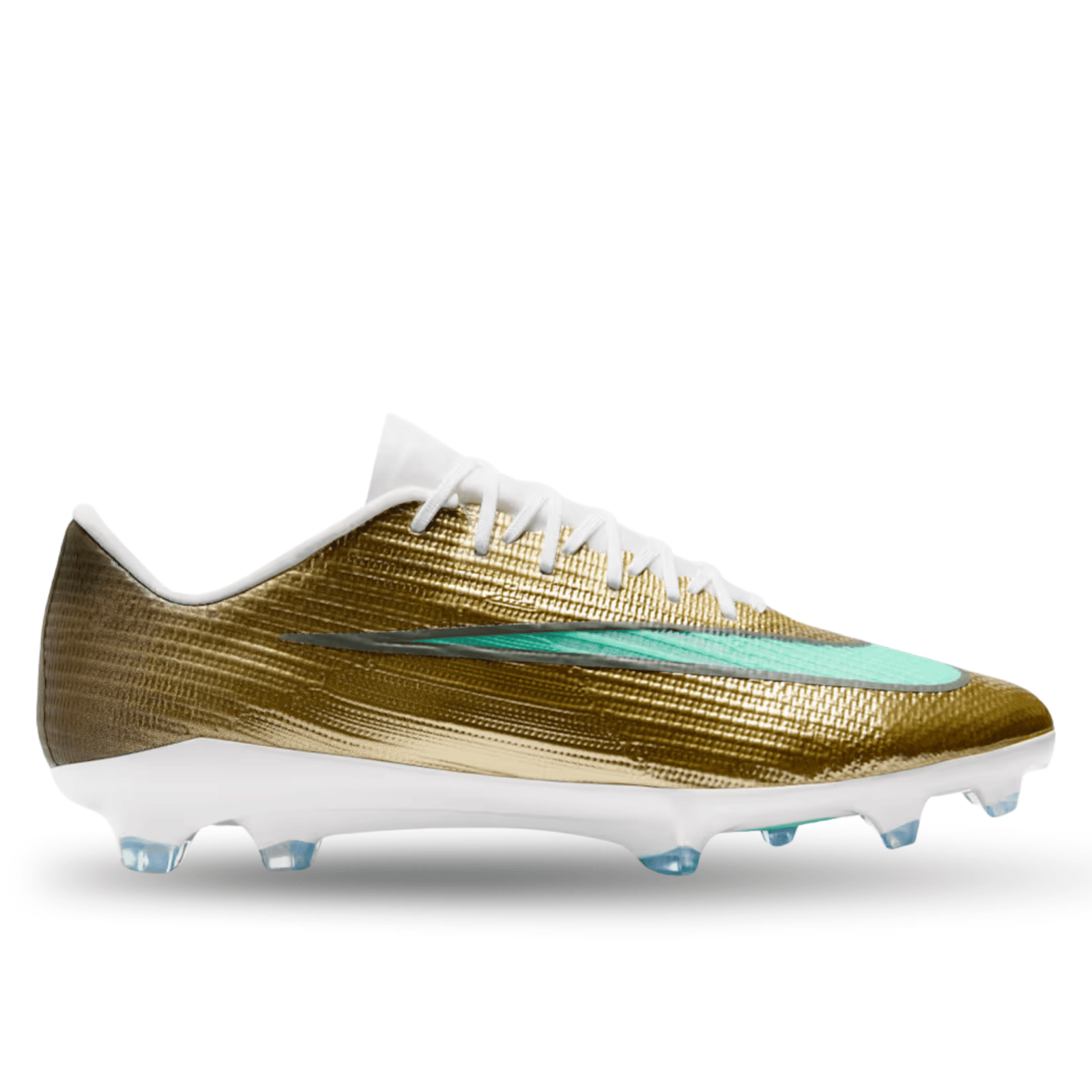 Nike Zoom Superfly 11 Pro KM FG Soccer Cleats (Metallic Gold/Green) | SoccerWearhouse