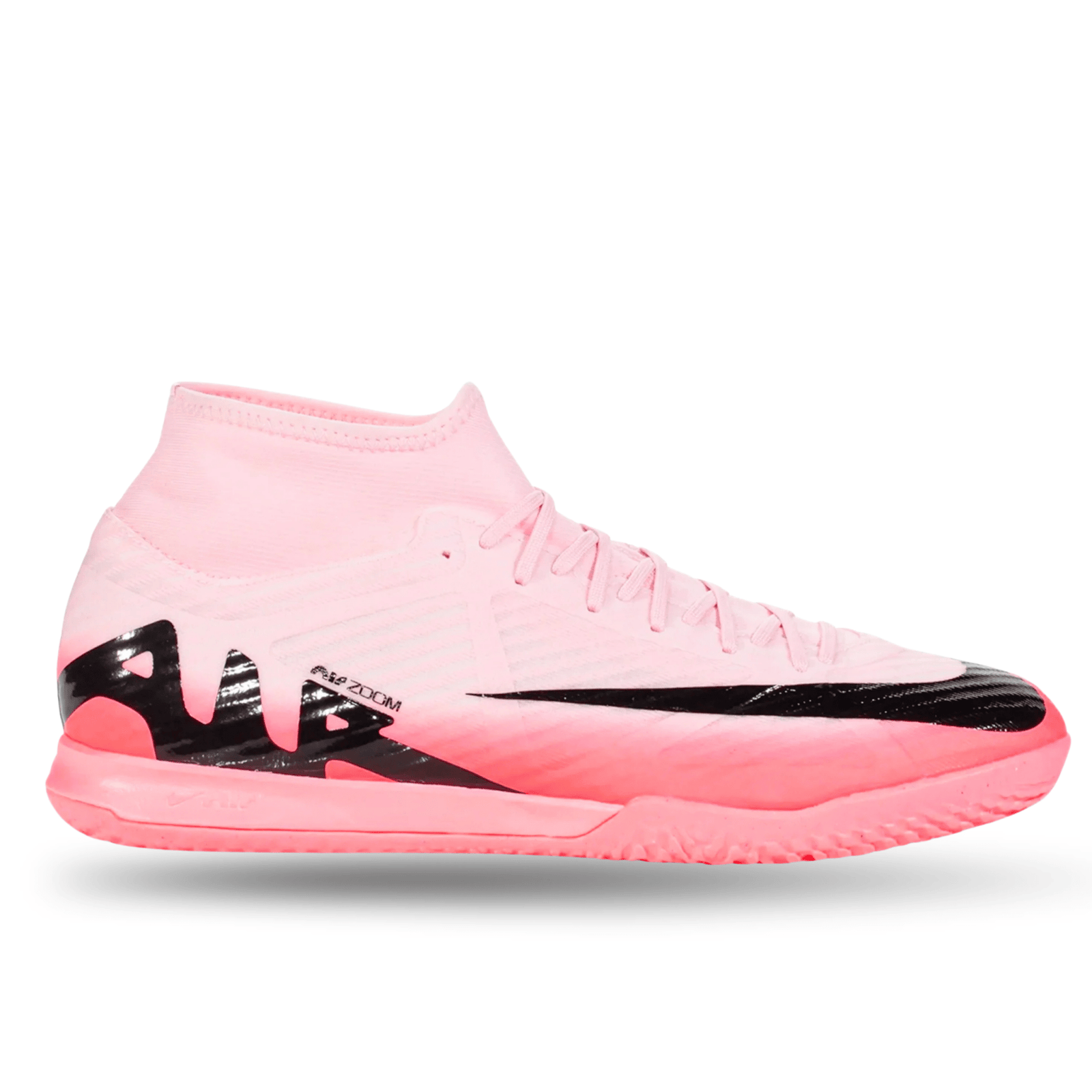 Nike Zoom Superfly 9 Academy Indoor Soccer Shoes (Pink Foam/Black) | SoccerWearhouse