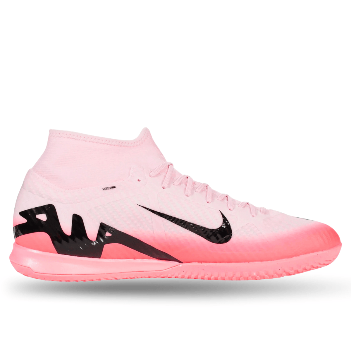 Nike Zoom Superfly 9 Academy Indoor Soccer Shoes (Pink Foam/Black) | SoccerWearhouse