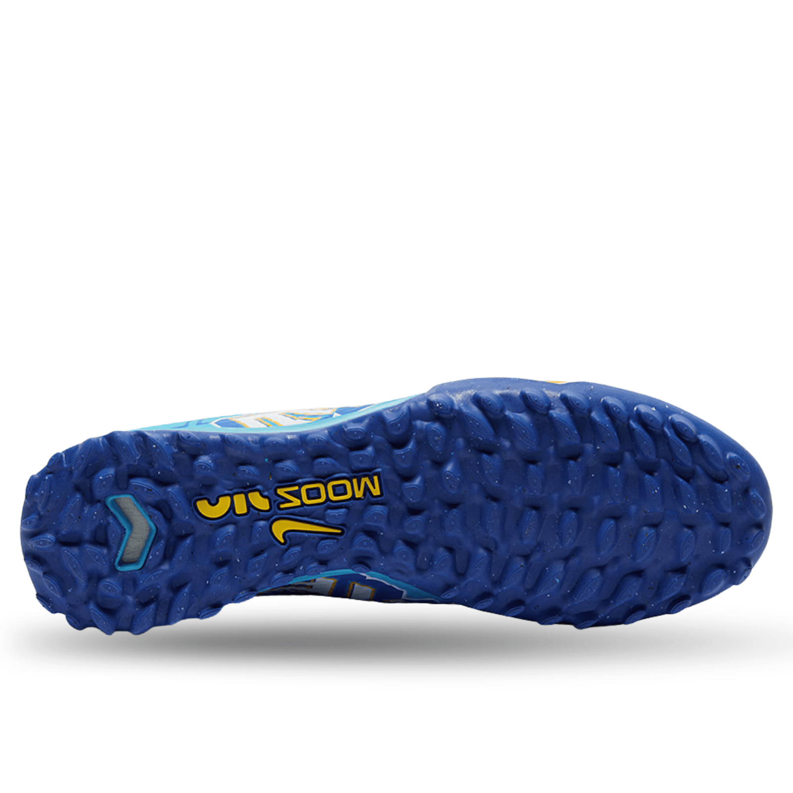 Nike Zoom Superfly 9 Academy Turf Soccer Shoes (Baltic Blue/White) | SoccerWearhouse