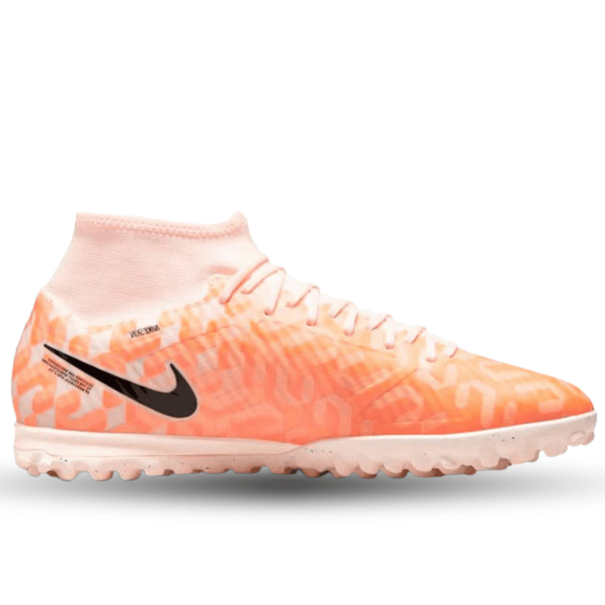 Nike Zoom Superfly 9 Academy Turf Soccer Shoes (Guava Ice/Black) | SoccerWearhouse
