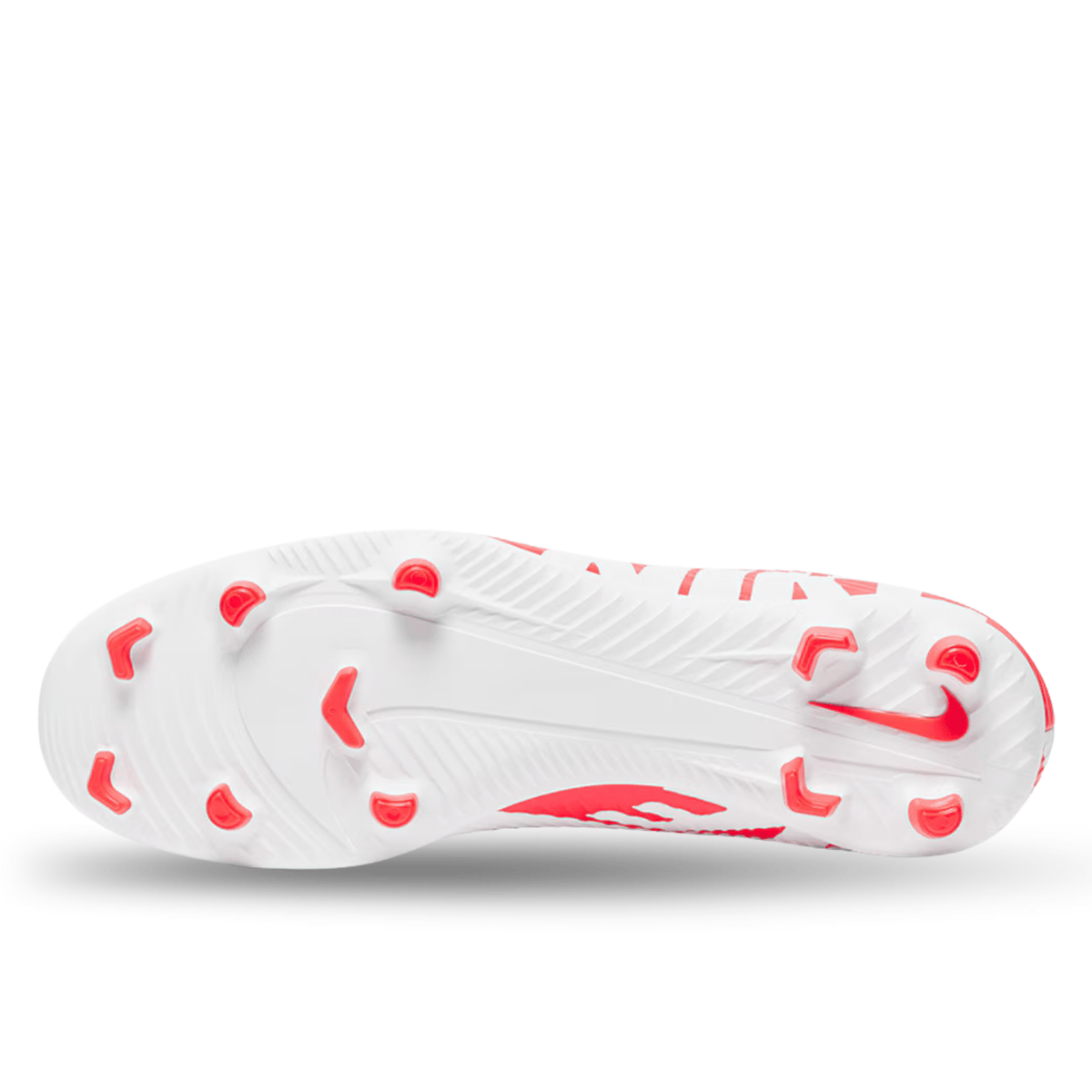 Nike Zoom Superfly 9 Club FG/MG Soccer Cleats (Bright Crimson/White - Black) | SoccerWearhouse