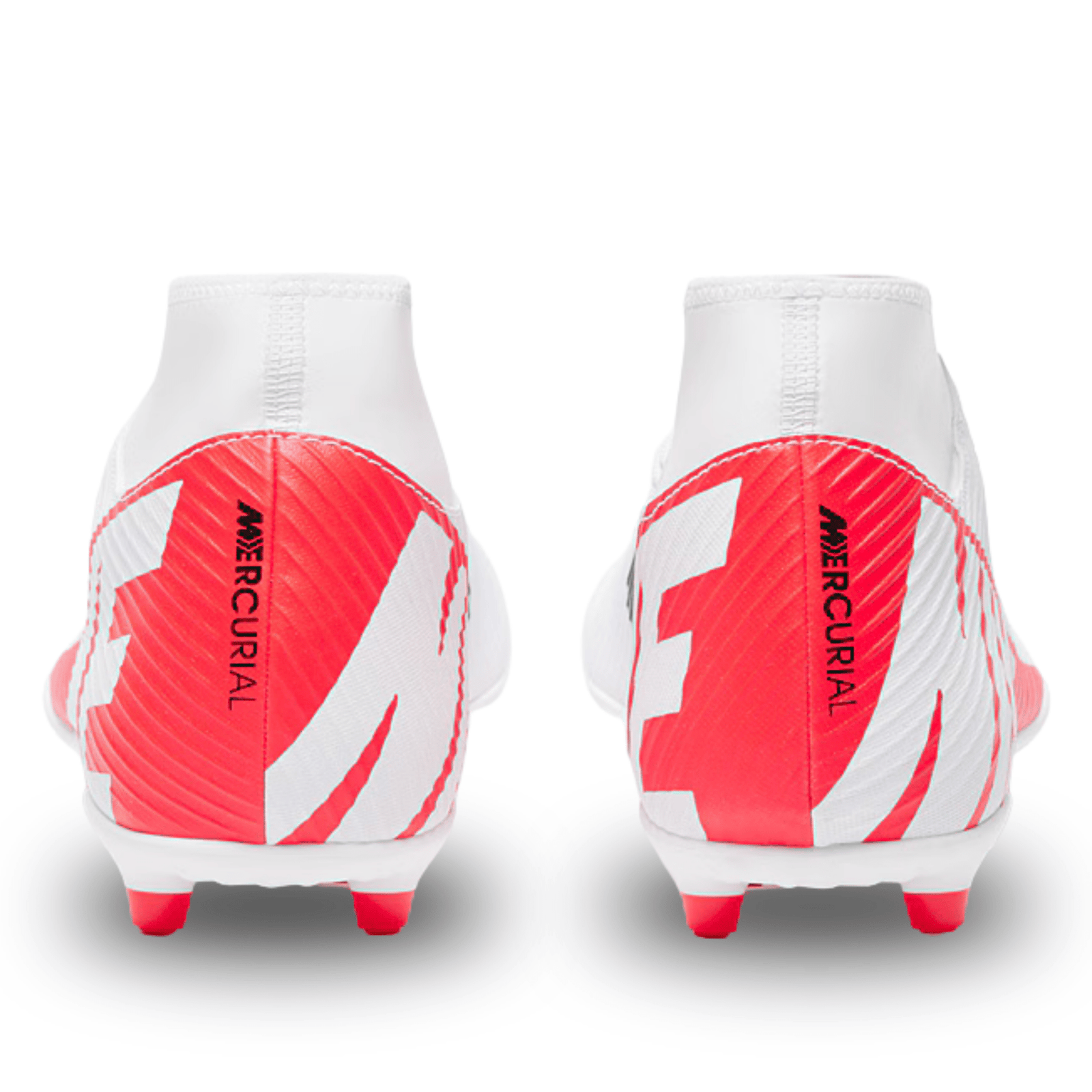 Nike Zoom Superfly 9 Club FG/MG Soccer Cleats (Bright Crimson/White - Black) | SoccerWearhouse