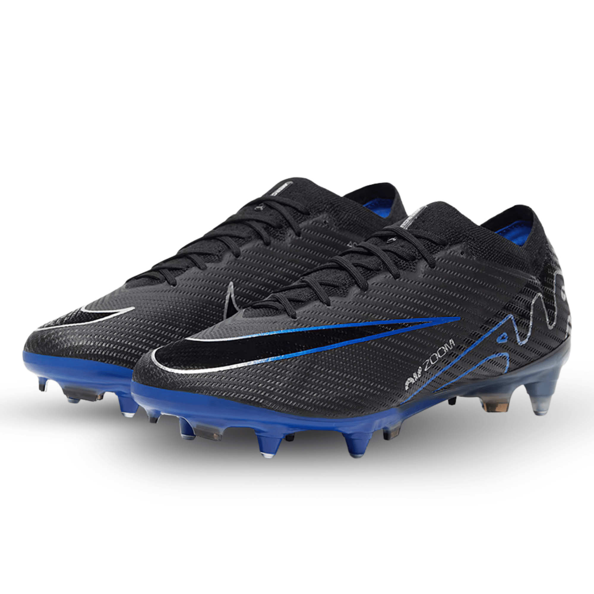 シューズ Nike Zoom Vapor 15 Elite SG-Pro uk8 27cm Nike Zoom Vapor 15 Elite SG-Pro Soccer Cleats (Black/Chrome-Hyper Roya