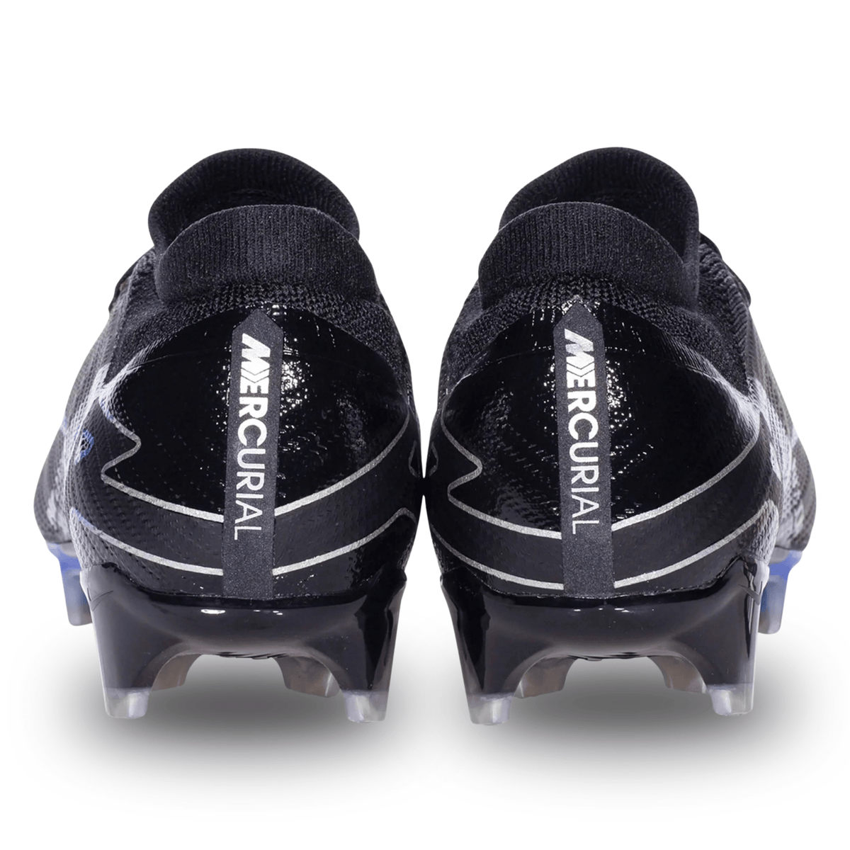 Nike Zoom Vapor 15 Pro Firm Ground Soccer Cleats (Black/Chrome - Hyper Royal) | SoccerWearhouse