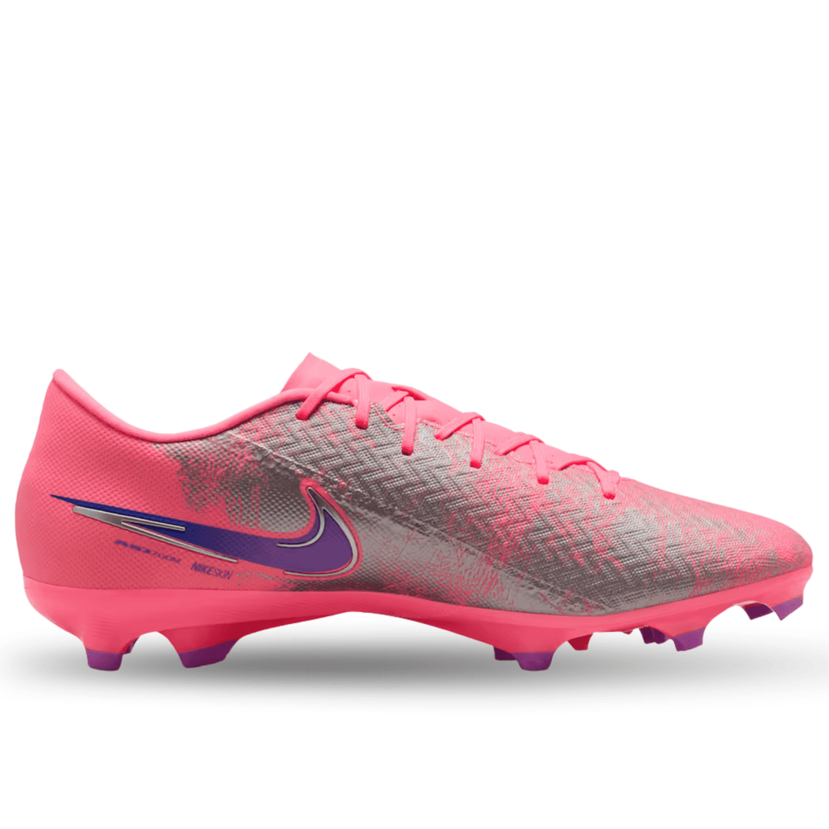 Nike Zoom Vapor 16 Academy VJR FG/MG Soccer Cleats (Sunset Pulse/Old Royal) | SoccerWearhouse