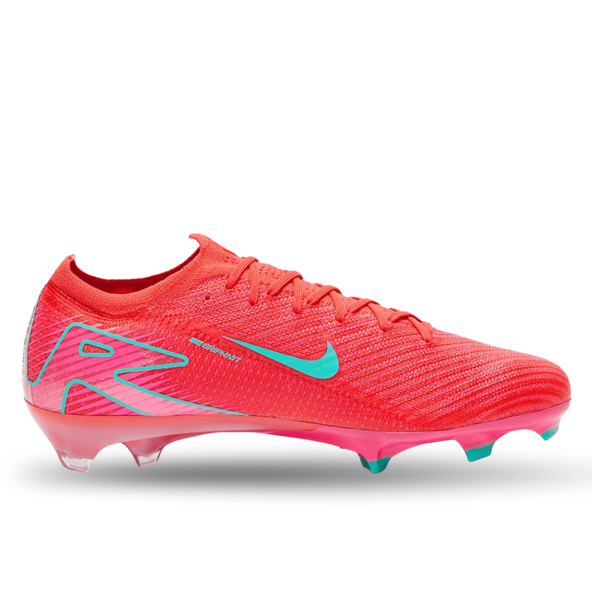 Nike Zoom Vapor 16 Elite FG Soccer Cleats (Ember Glow/Aurora Green) | SoccerWearhouse