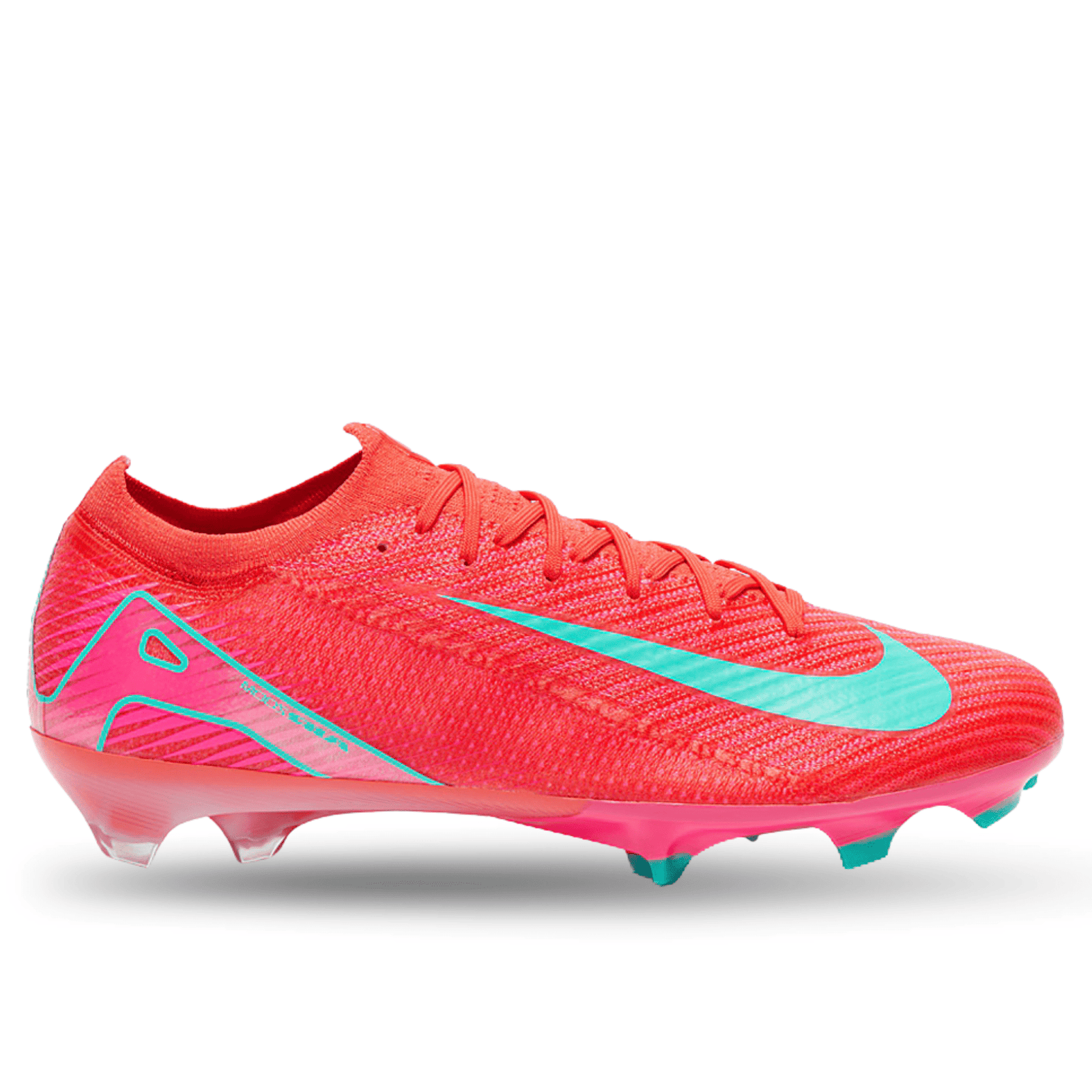 Nike Zoom Vapor 16 Elite FG Soccer Cleats (Ember Glow/Aurora Green) | SoccerWearhouse
