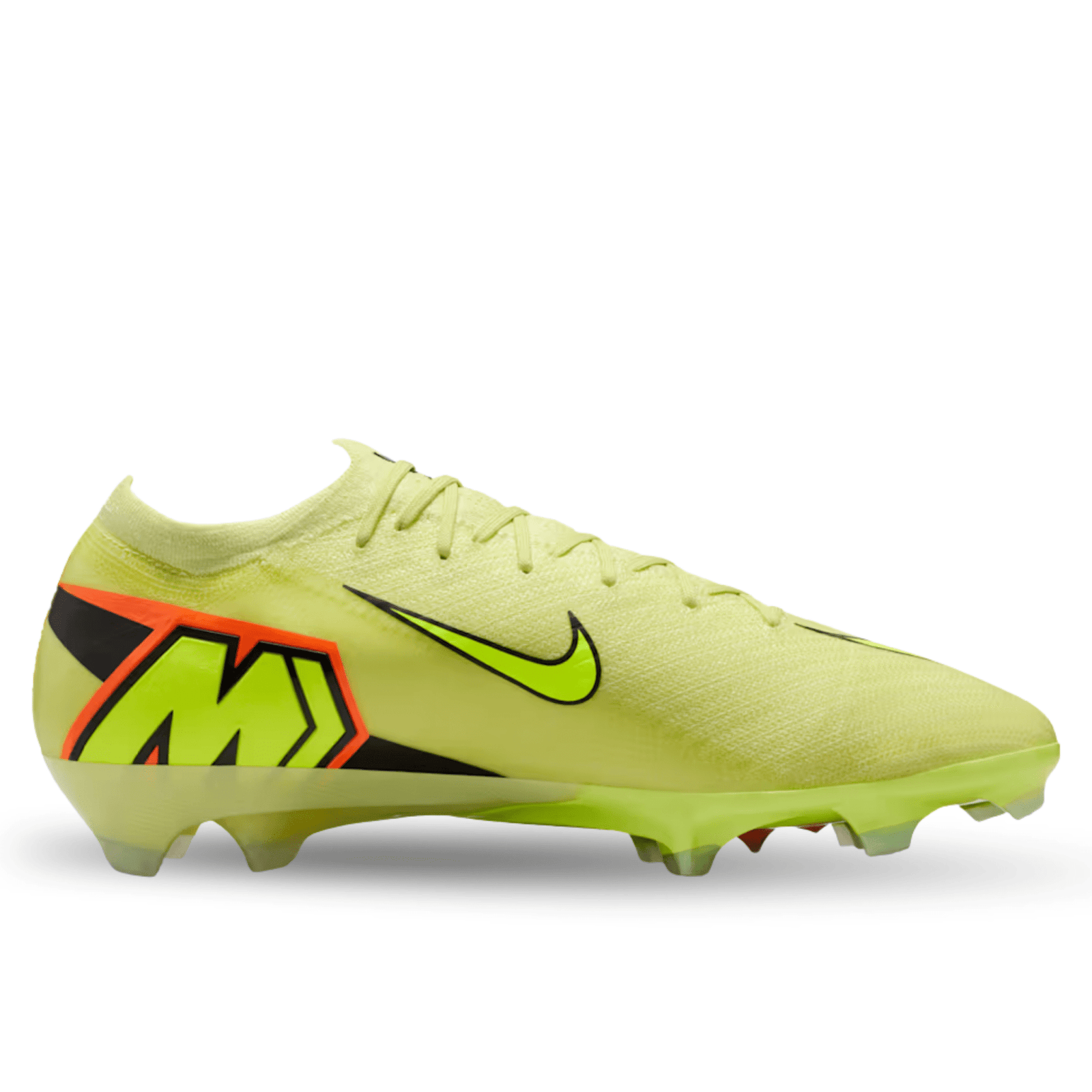 Nike Zoom Vapor 16 Elite FG Soccer Cleats (Limelight/Volt - Hyper Crimson) | SoccerWearhouse