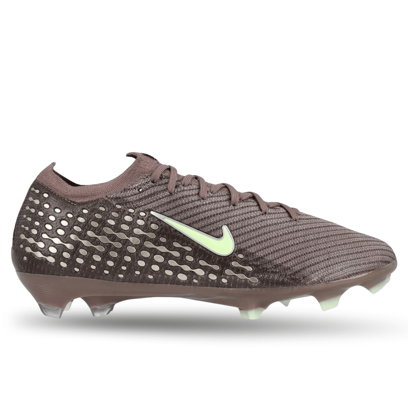 Nike Zoom Vapor 16 Elite KM FG Soccer Cleats (Plum Eclipse/Metallic Silver) | SoccerWearhouse