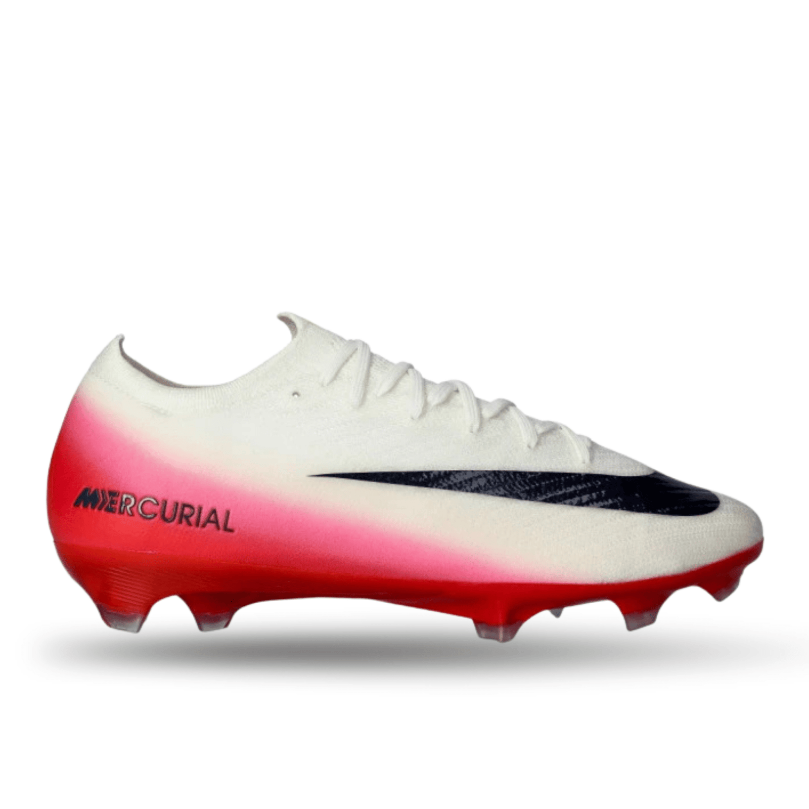 Nike Zoom Vapor 16 Elite LV8 Firm Ground Soccer Cleats (University Red/Dark Obsidian) | SoccerWearhouse