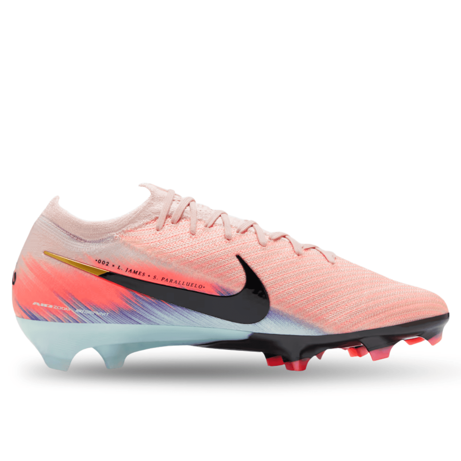 Nike Zoom Vapor 16 Elite NU2 Firm Ground Soccer Cleats (Silt Red/Racer Blue) | SoccerWearhouse