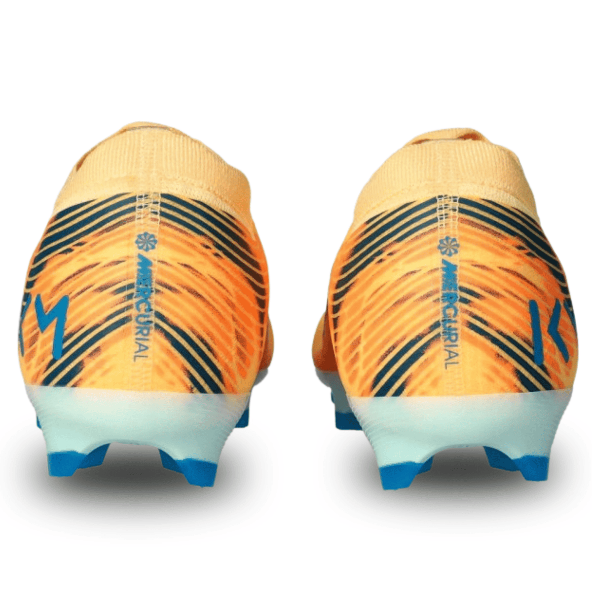 Nike Zoom Vapor 16 Pro KM Firm Ground Soccer Cleats (Melon Tint/Neo Turq - Igloo) | SoccerWearhouse