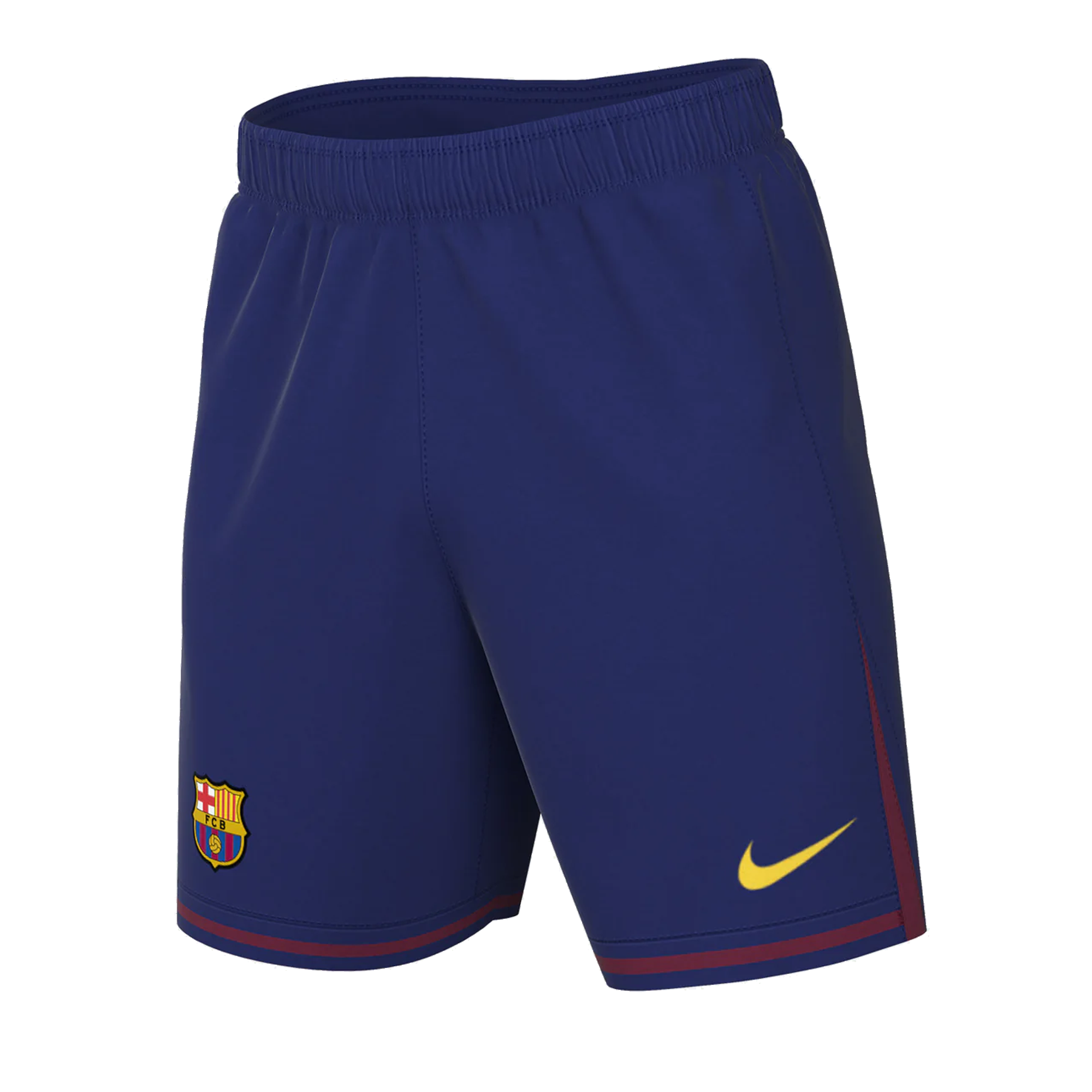 Nike Barcelona Home Shorts 25/26 (Deep Royal Blue/Noble Red/Midwest Gold)
