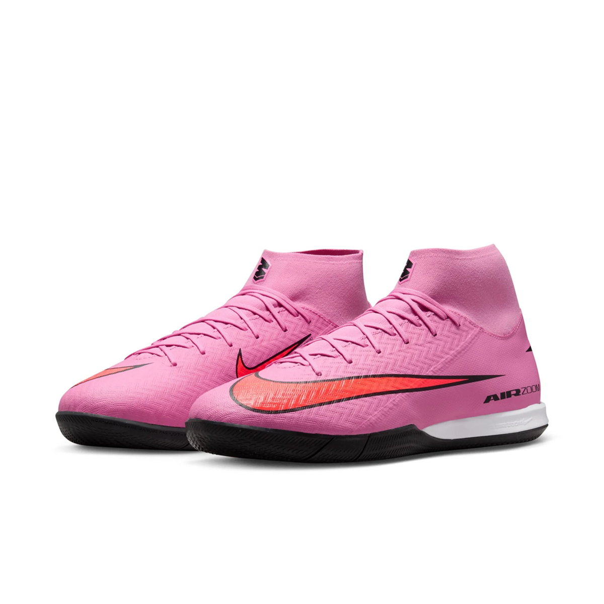 Nike Zoom Superfly 10 Academy Indoor Soccer Shoes (Magic Flamingo/Black)