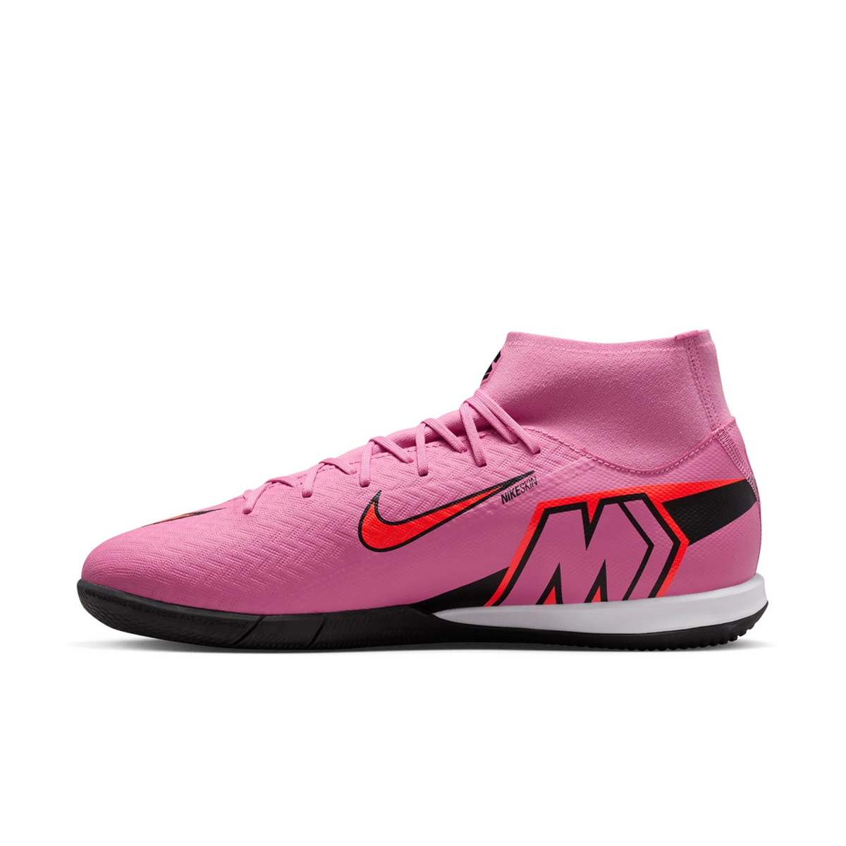 Nike Zoom Superfly 10 Academy Indoor Soccer Shoes (Magic Flamingo/Black)