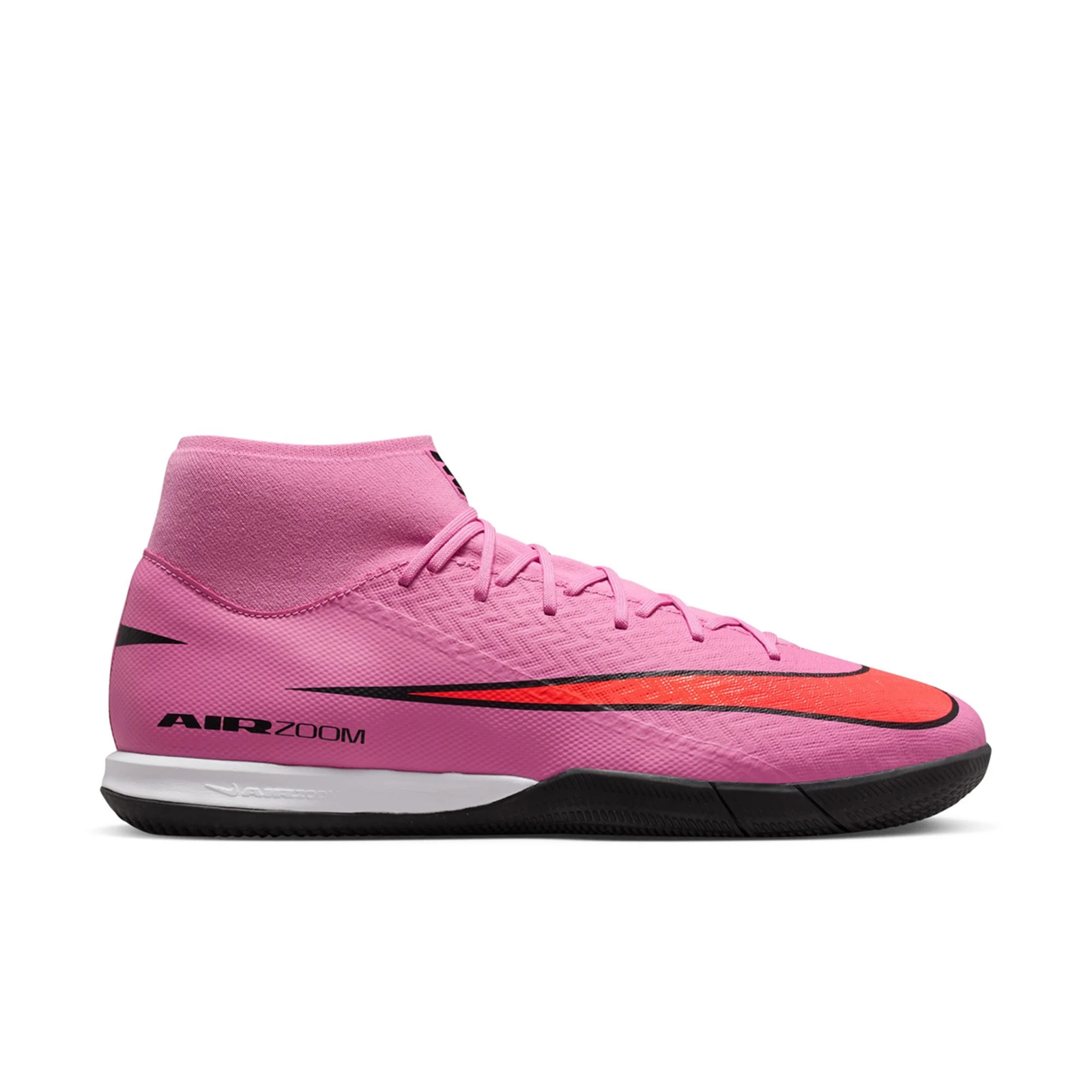 Nike Zoom Superfly 10 Academy Indoor Soccer Shoes (Magic Flamingo/Black)