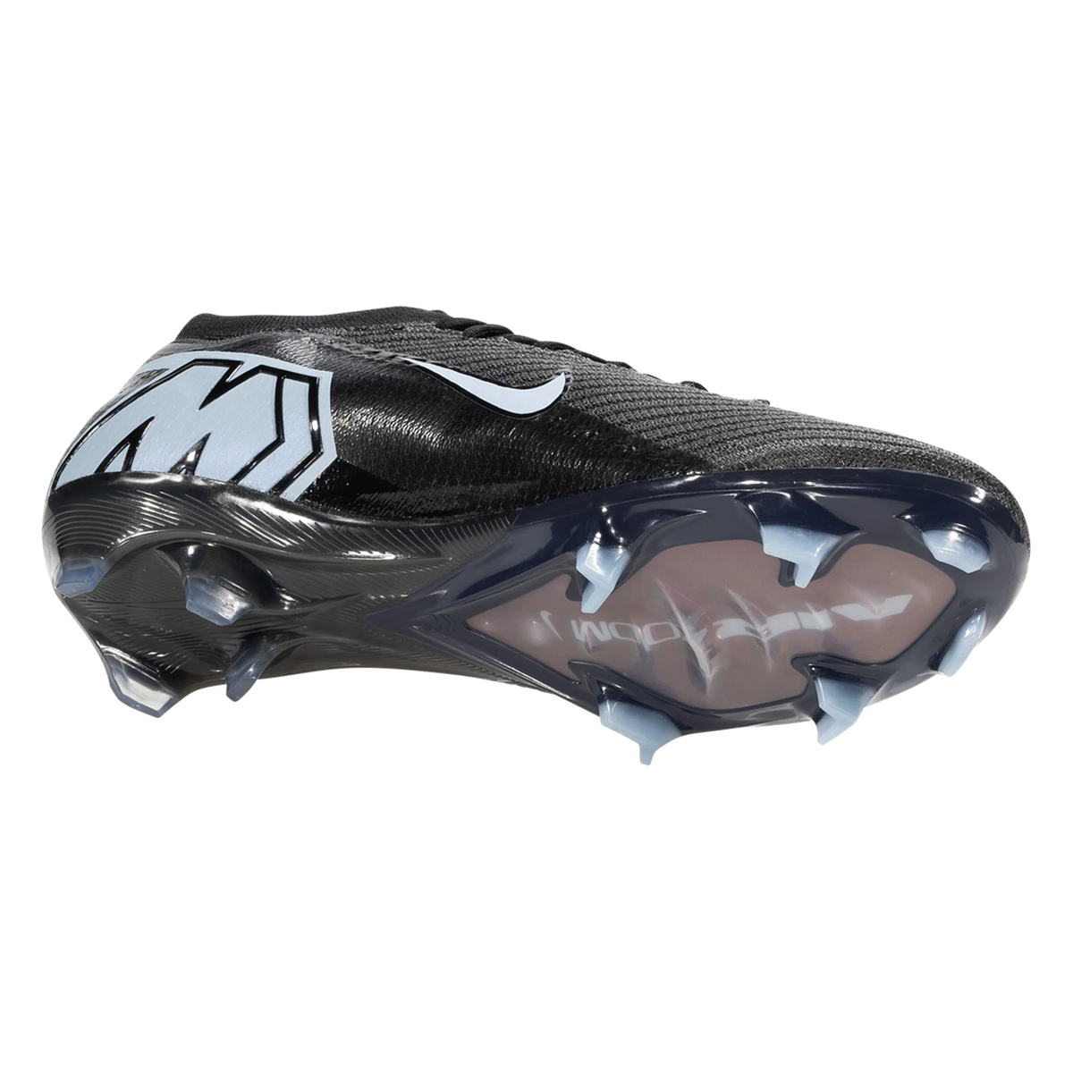 Nike Zoom Mercurial Vapor 16 Elite Firm Ground Soccer Cleats (Black/Ice Blue)