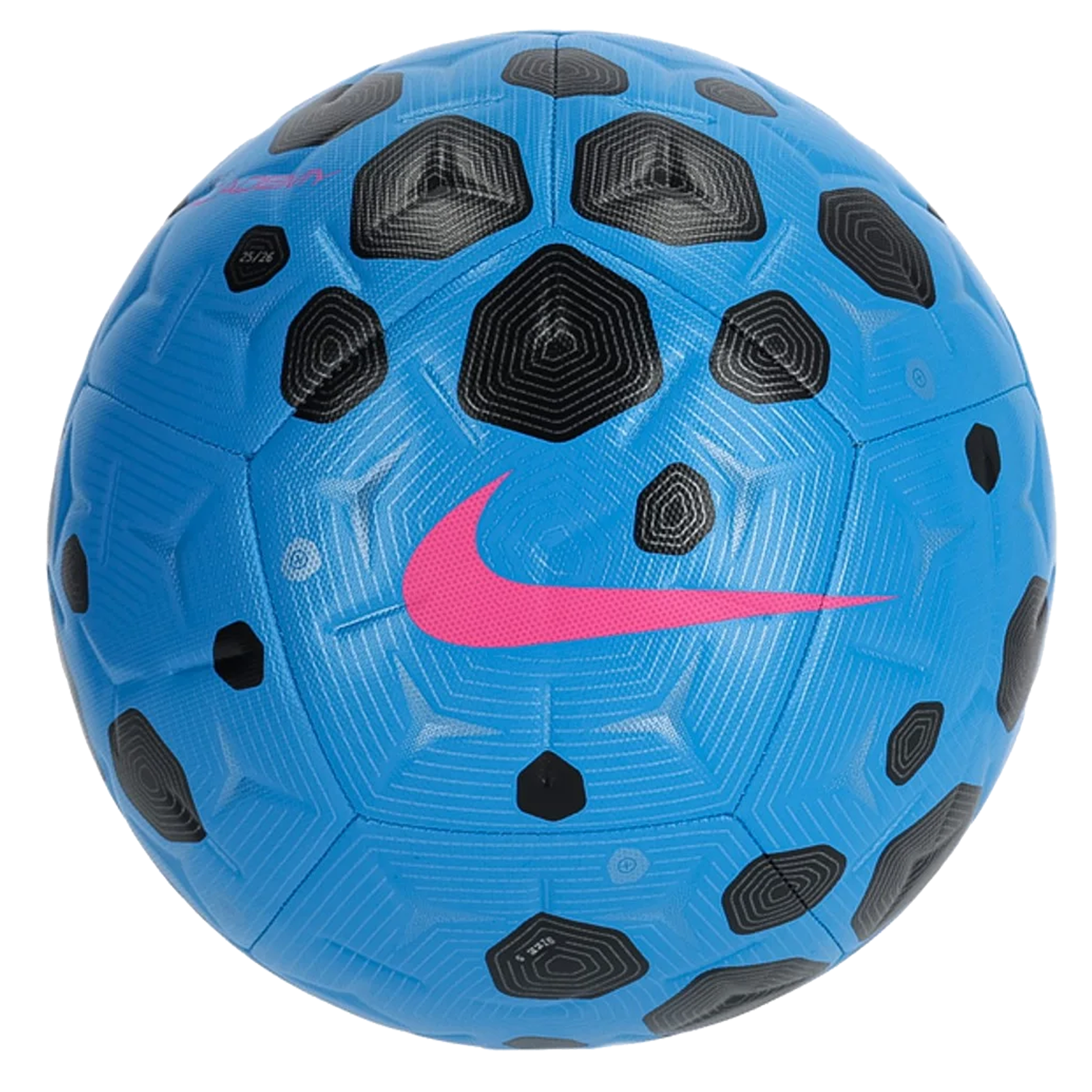 Nike Academy Soccer Ball (Blue Glow/Black/Pink Blast)
