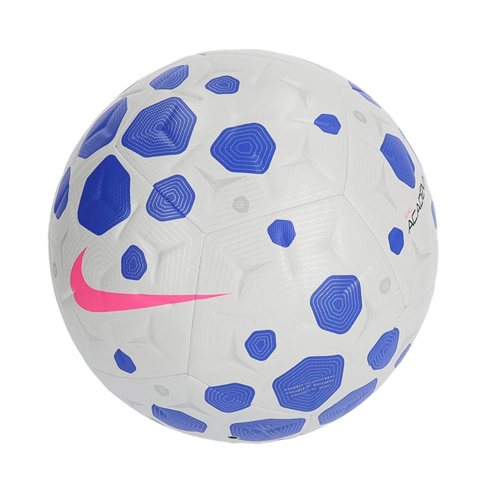 Nike Academy Soccer Ball (White/Racer Blue/Pink Blast)