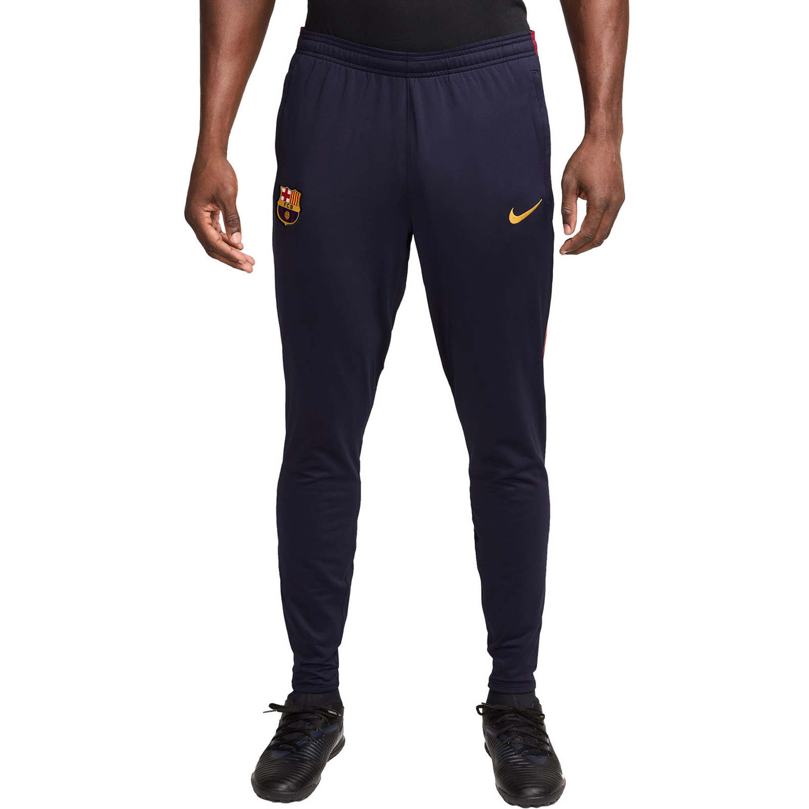 Nike Mens Barcelona Strike Pants 26/27 (Blue/Red/Yellow)