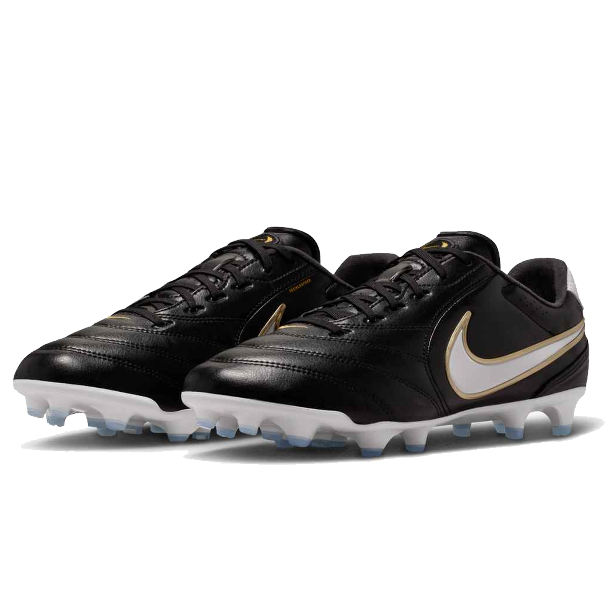Nike Tiempo Ligera Pro Firm Ground Soccer Cleats (Black/White)