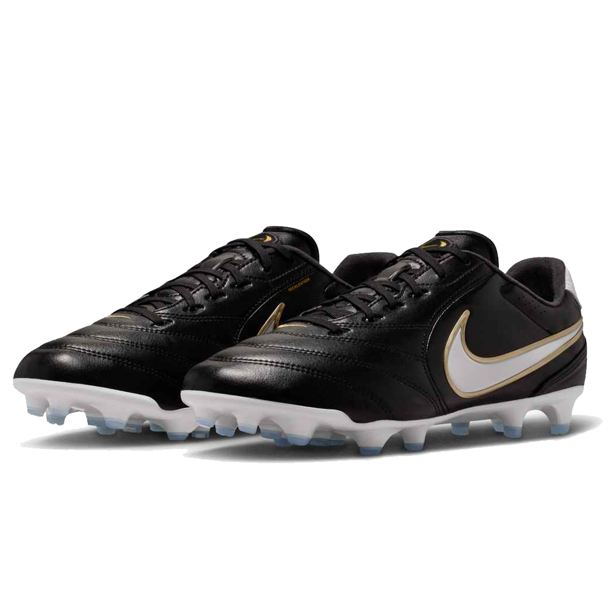 Nike Tiempo Ligera Pro Firm Ground Soccer Cleats (Black/White)