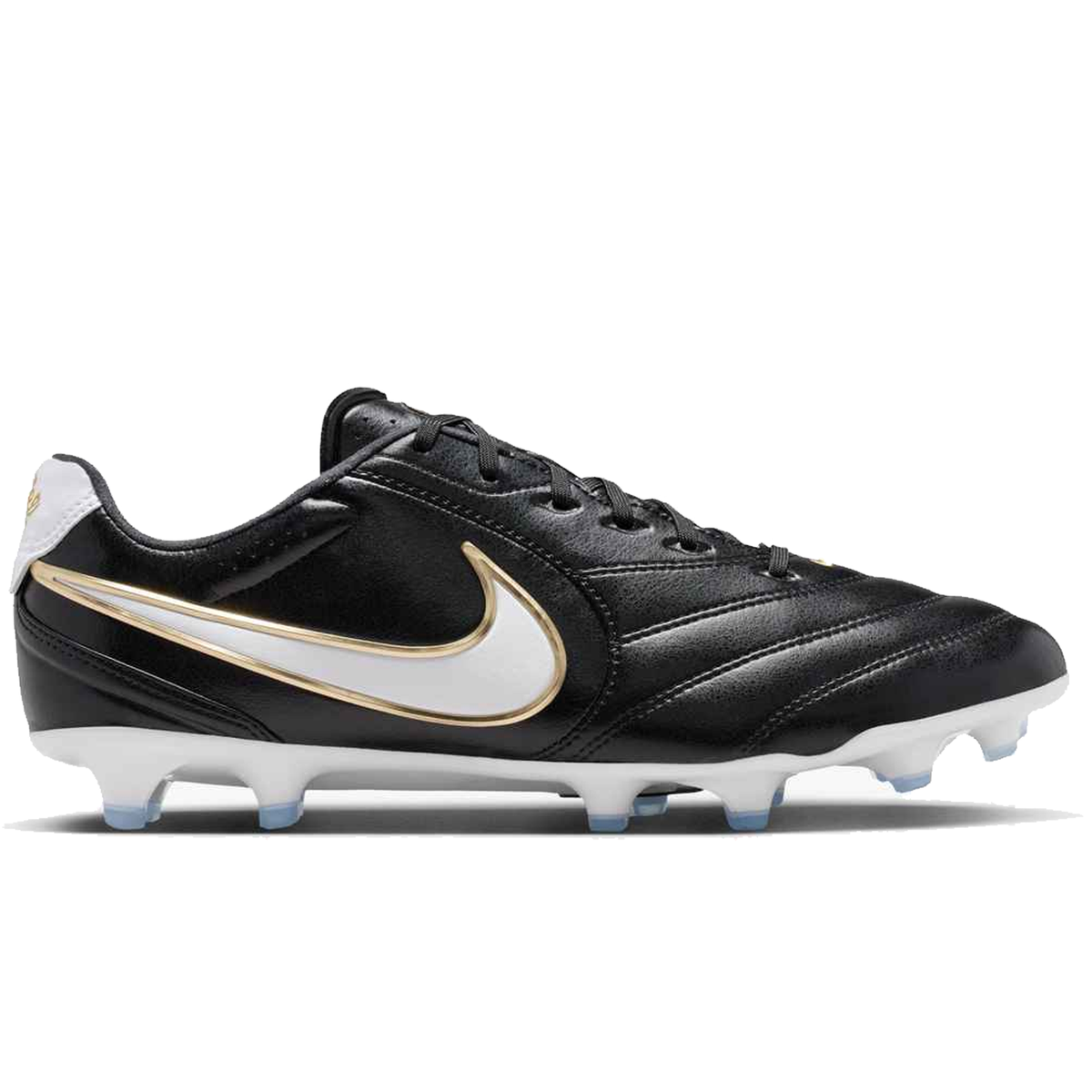 Nike Tiempo Ligera Pro Firm Ground Soccer Cleats (Black/White)